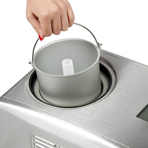 Domo DO9066I, Kompressor Eismaschine, 1,5 l, 1 Becken, Edelstahl, 60 min, -18 - -35 °C