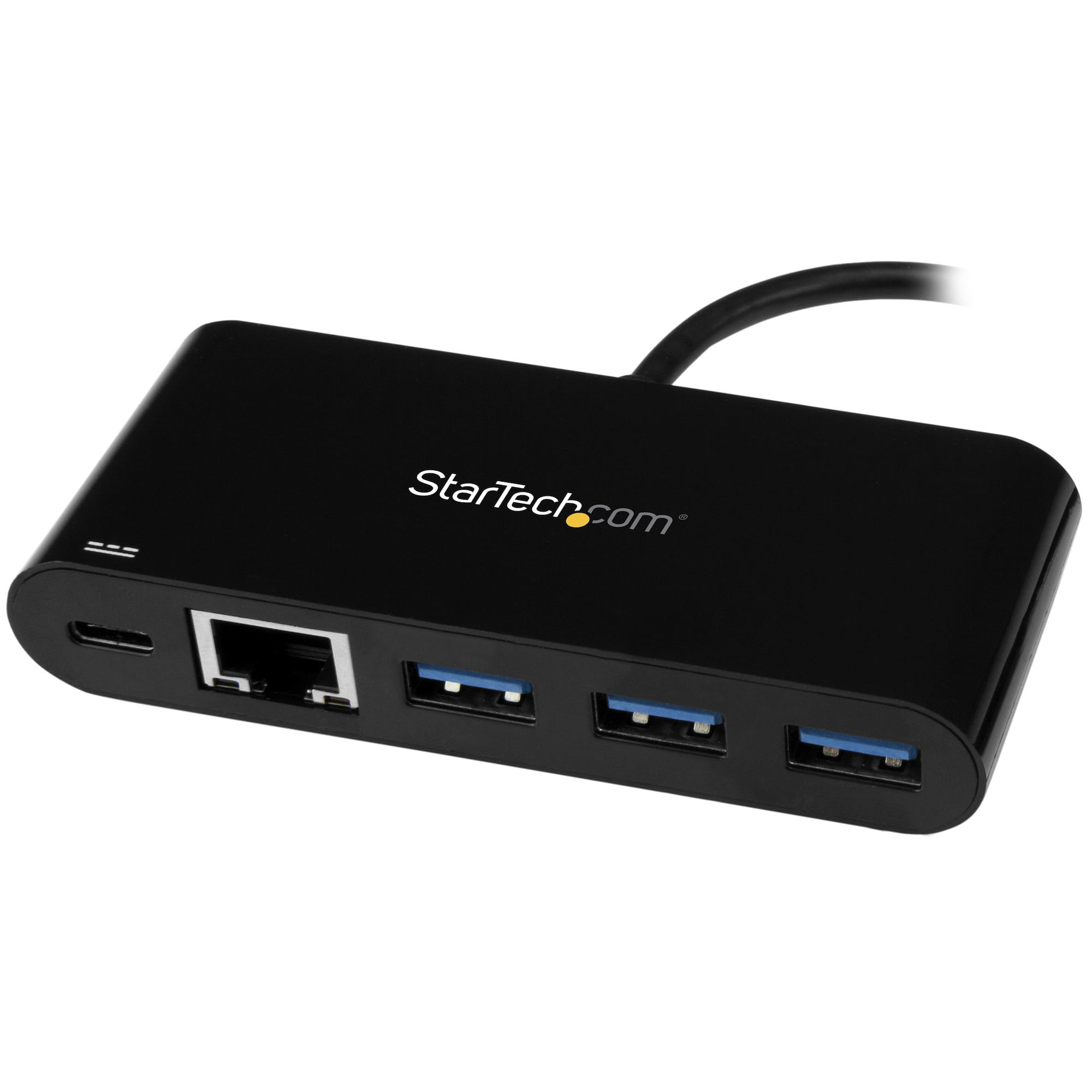 StarTech.com 3 Port USB 3.0 Hub mit Gigabit Ethernet und Stromversorgung