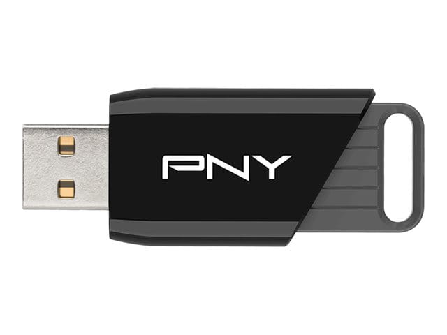 PNY Attaché X, 32 GB, USB Typ-A, 3.2 Gen 1 (3.1 Gen 1), 130 MB/s, Dia, Schwarz