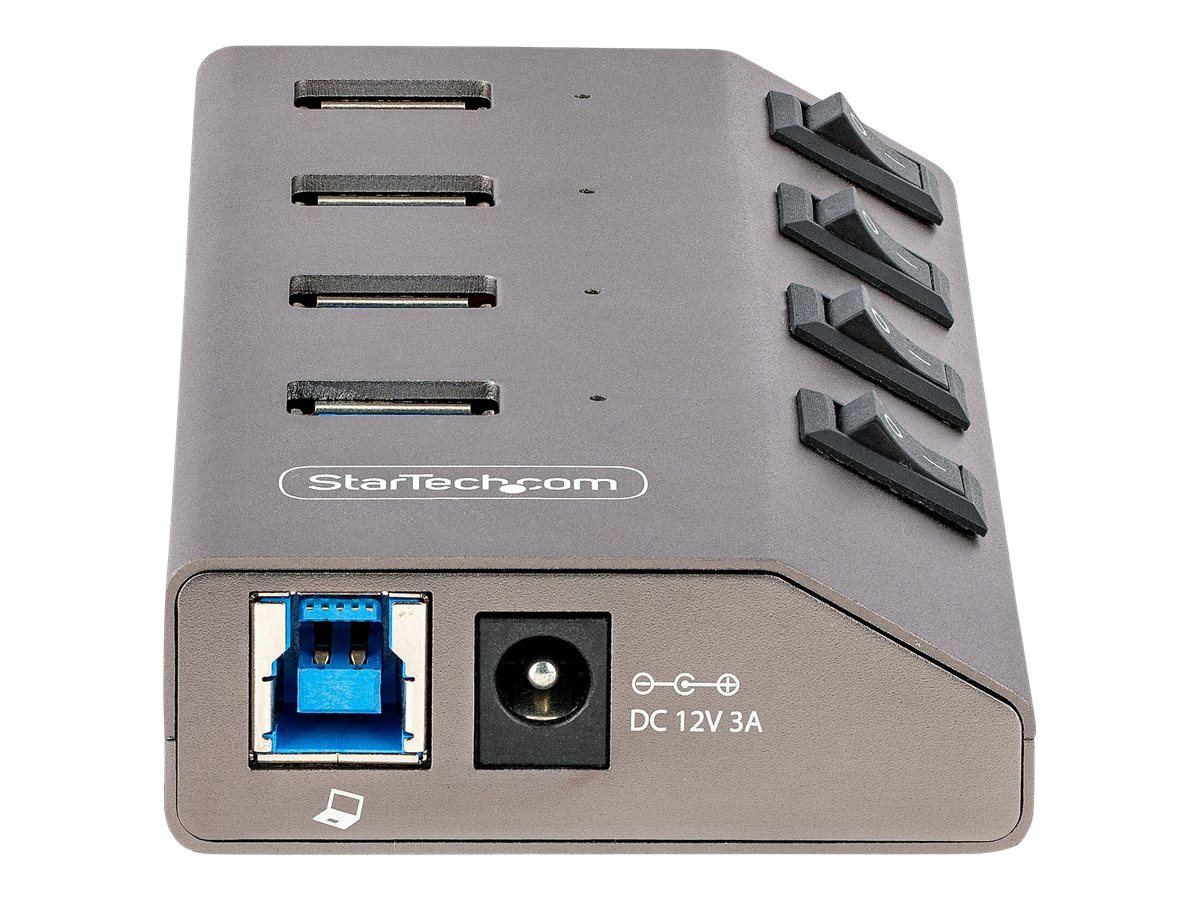 StarTech.com 4-Port USB 3.0 Hub Mit Netzteil
