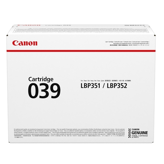 Canon 039 - Schwarz - original - Tonerpatrone