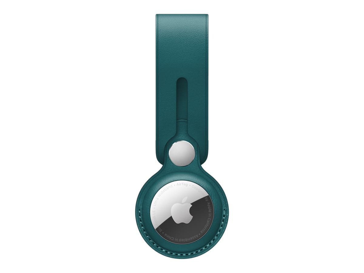 Apple Tasche für Airtag - Leder - Forest Green