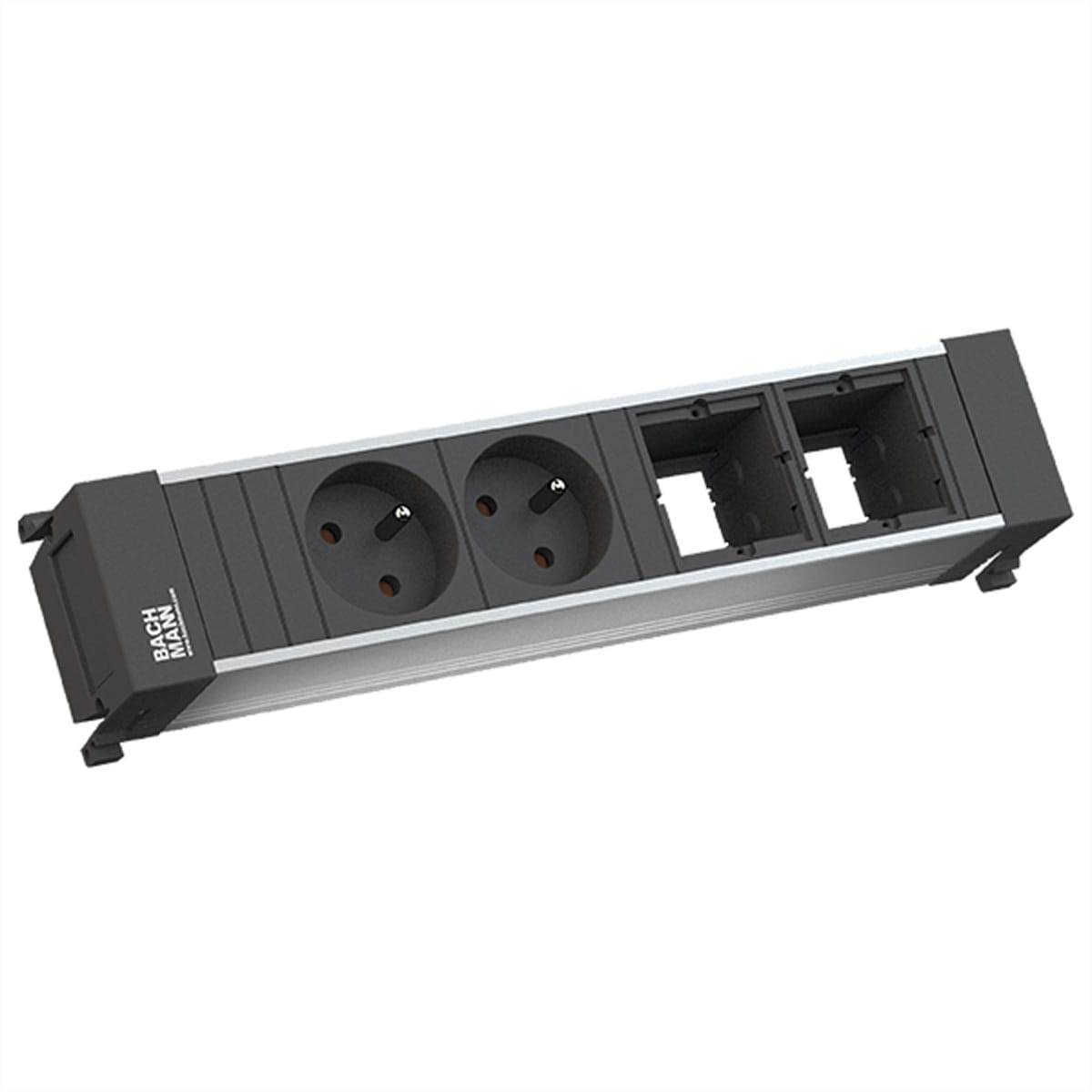 Bachmann POWER FRAME - Größe M - Steckdosenleiste - AC - Eingabe, Eingang GST18i3 - Ausgangsanschlüsse: 2 (Strom UTE)