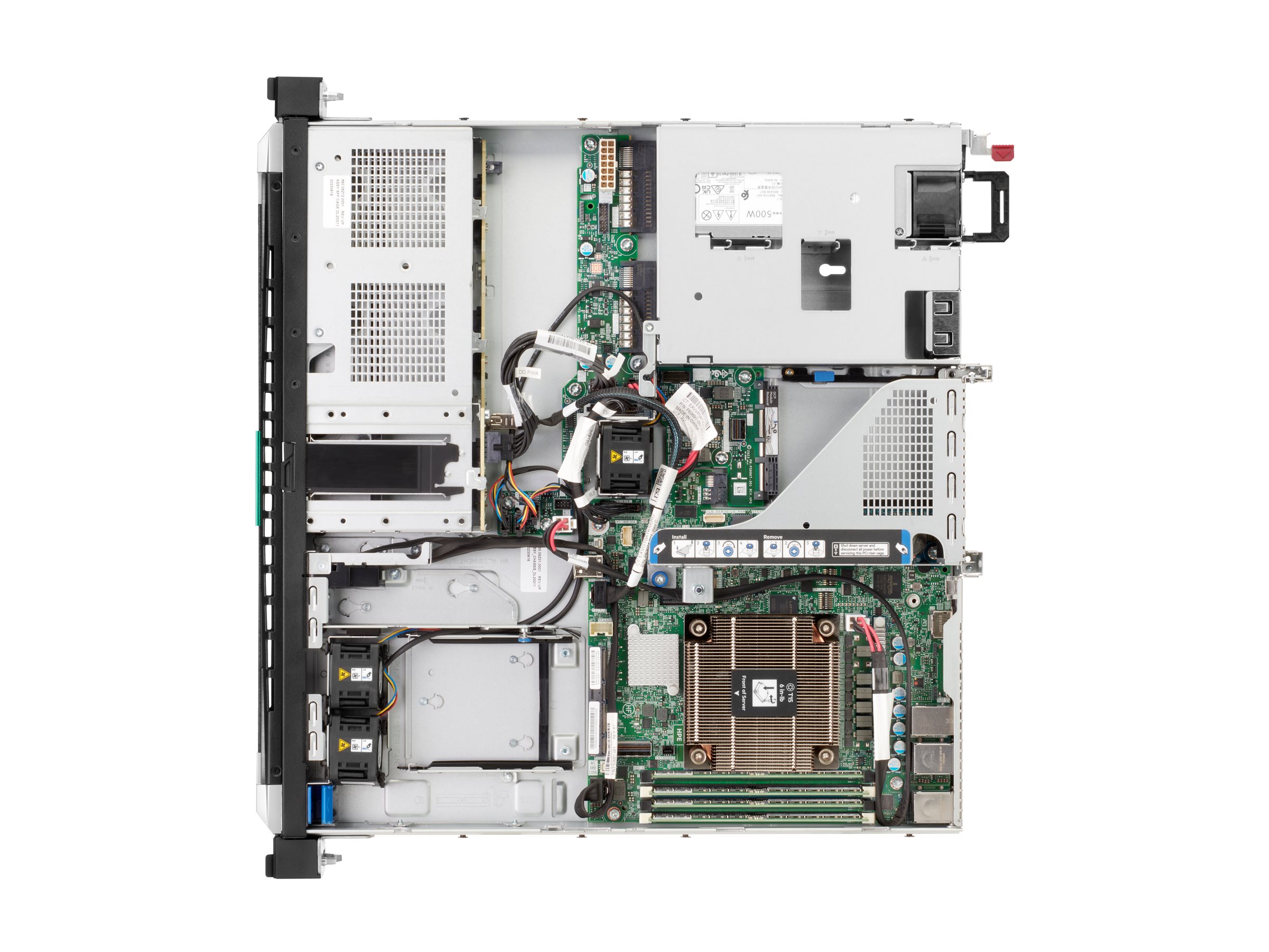HPE ProLiant DL20 Gen11 - 4U - 1-Weg - 1 x Xeon 6325P / 3.5 GHz - RAM 32 GB - SATA/SAS/NVMe - Hot-Swap 6.4 cm (2.5")