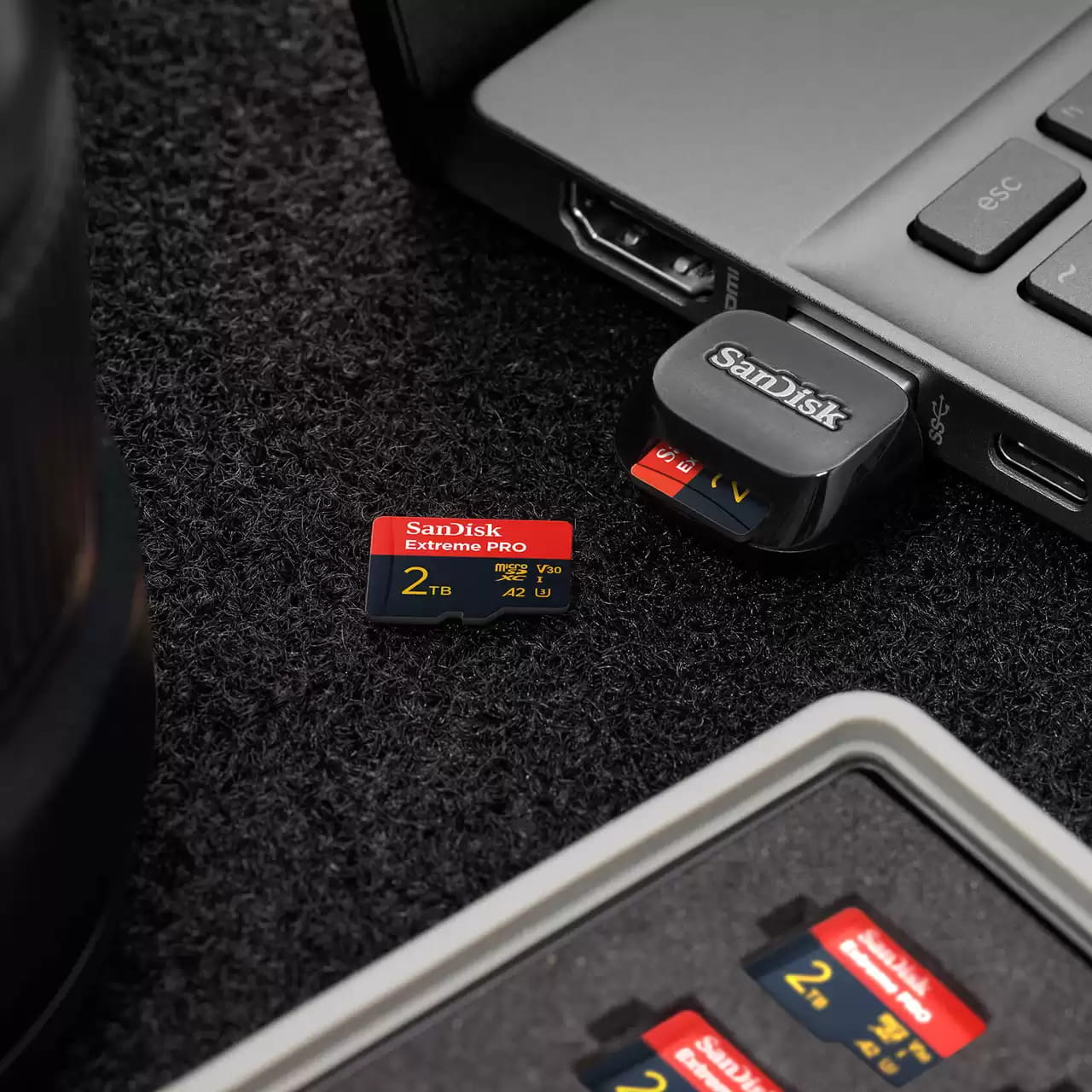 SanDisk Extreme Pro - Flash-Speicherkarte (SD-Adapter inbegriffen)