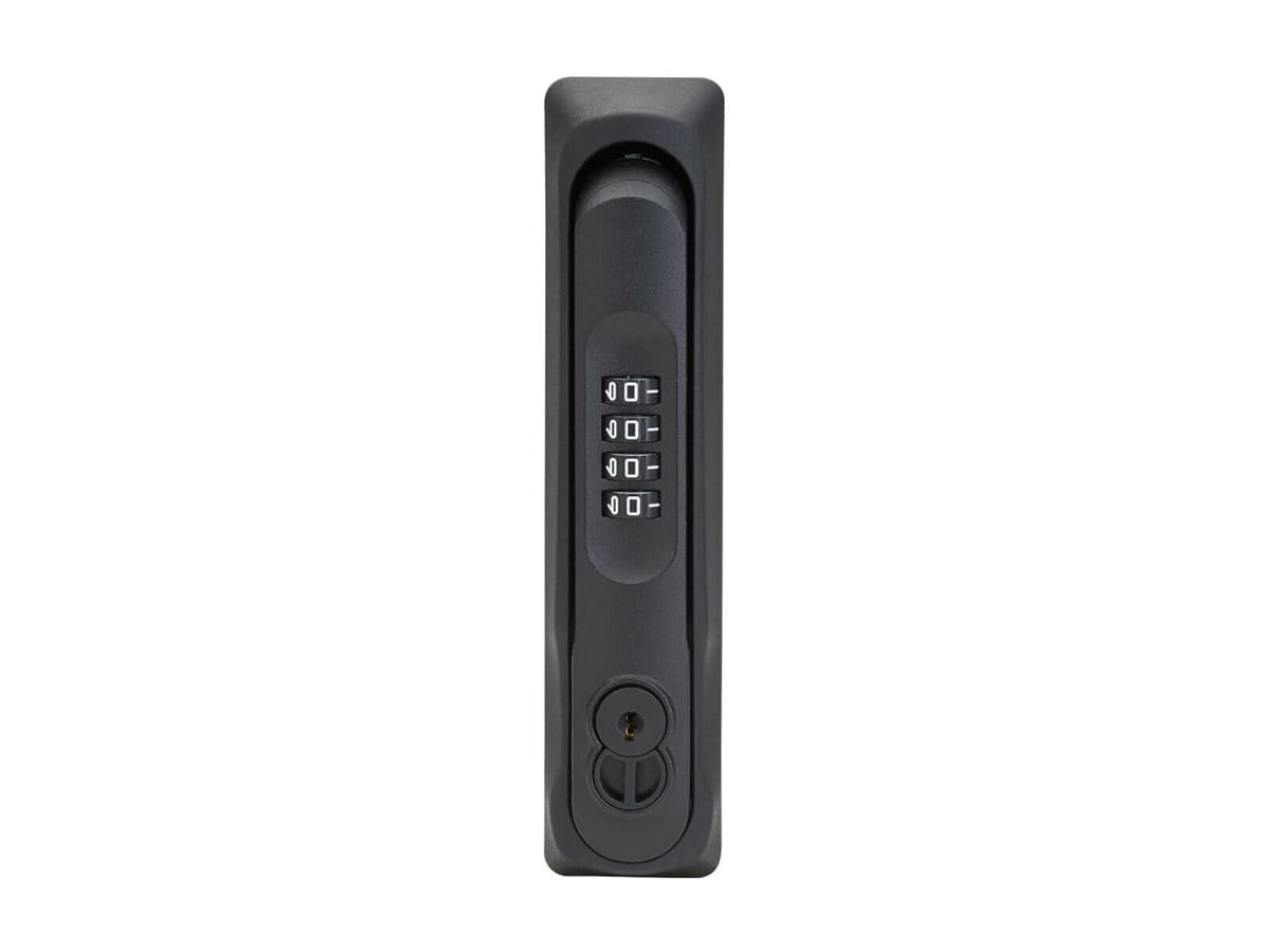 Eaton Tripp Lite Series SmartRack Locking Door Handle for Server Rack Front and Back Doors 4-Digit Combination Lock SFIC Lock Core 2 Keys - Rack-Türgriff mit Kombinationsschloss - 4-digit combination - an Tür montierbar (Packung mit 2)