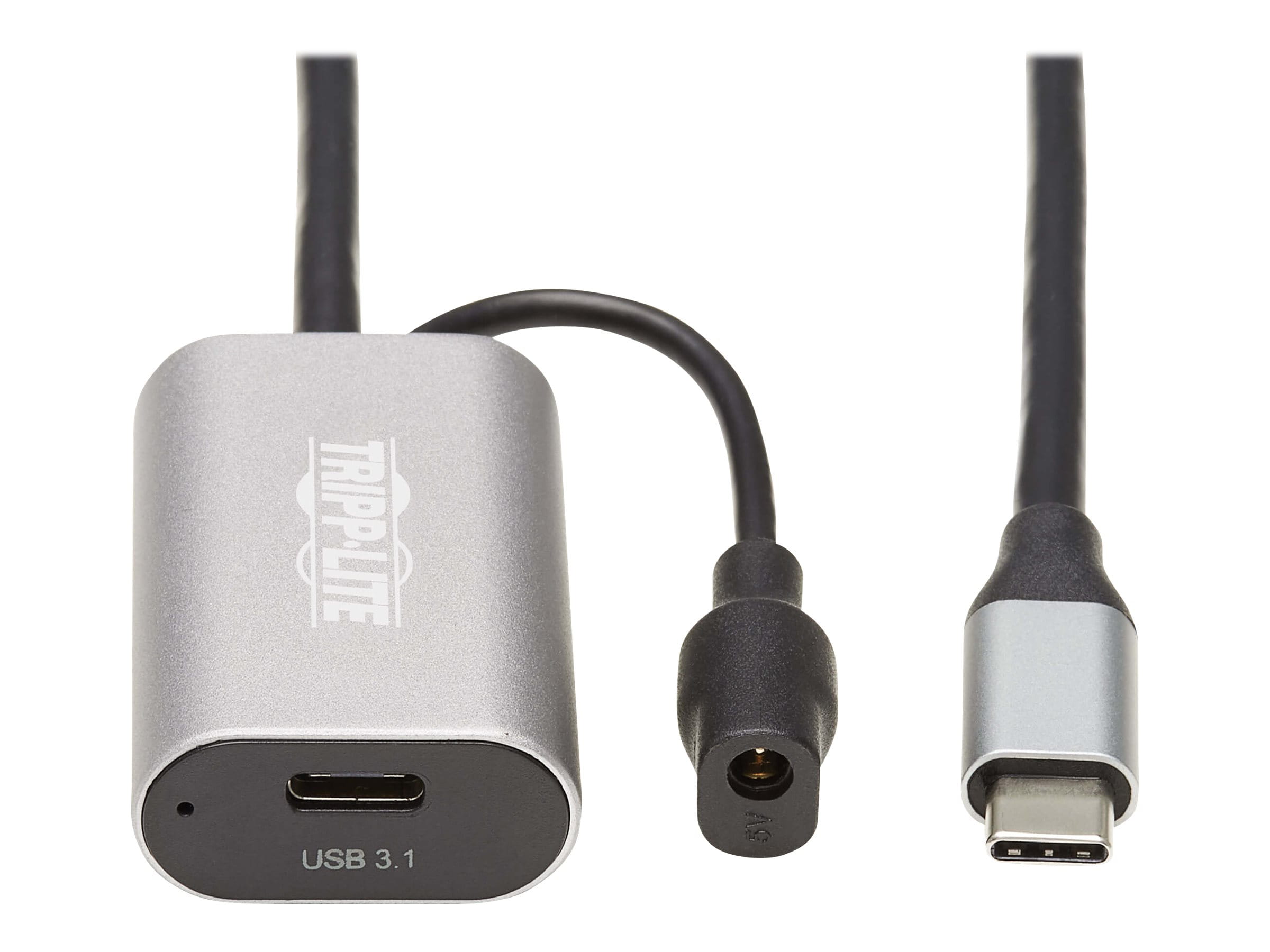 Tripp USB C Active Extension Cable USB C to USB C USB 3.1 Gen 1 M/F 5M - USB-Verlängerungskabel - 24 pin USB-C (M)