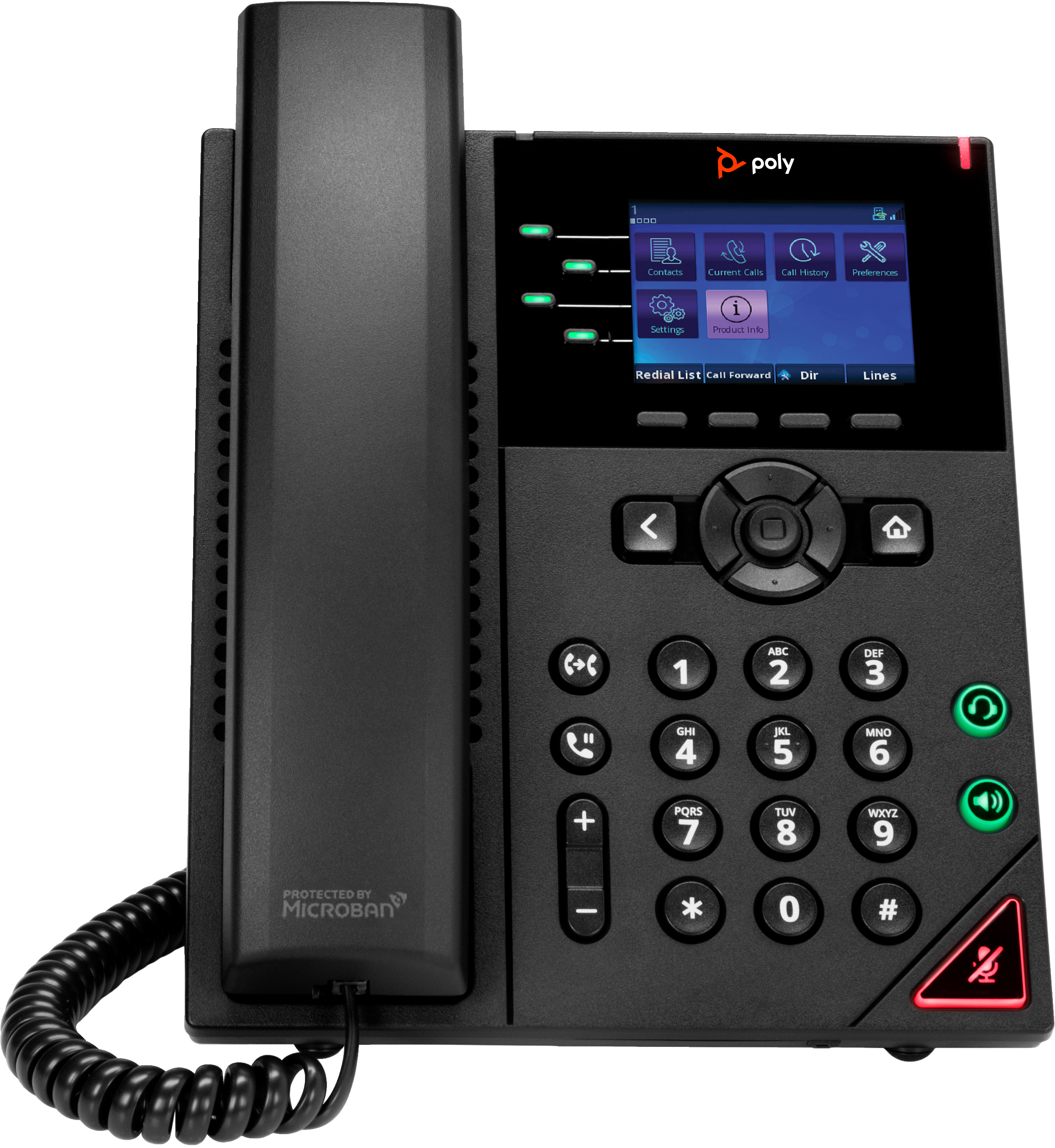 Poly HP Poly VVX 250 - OBi Edition - VoIP-Telefon