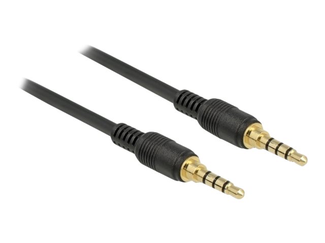Delock Audiokabel - 4-poliger Mini-Stecker
