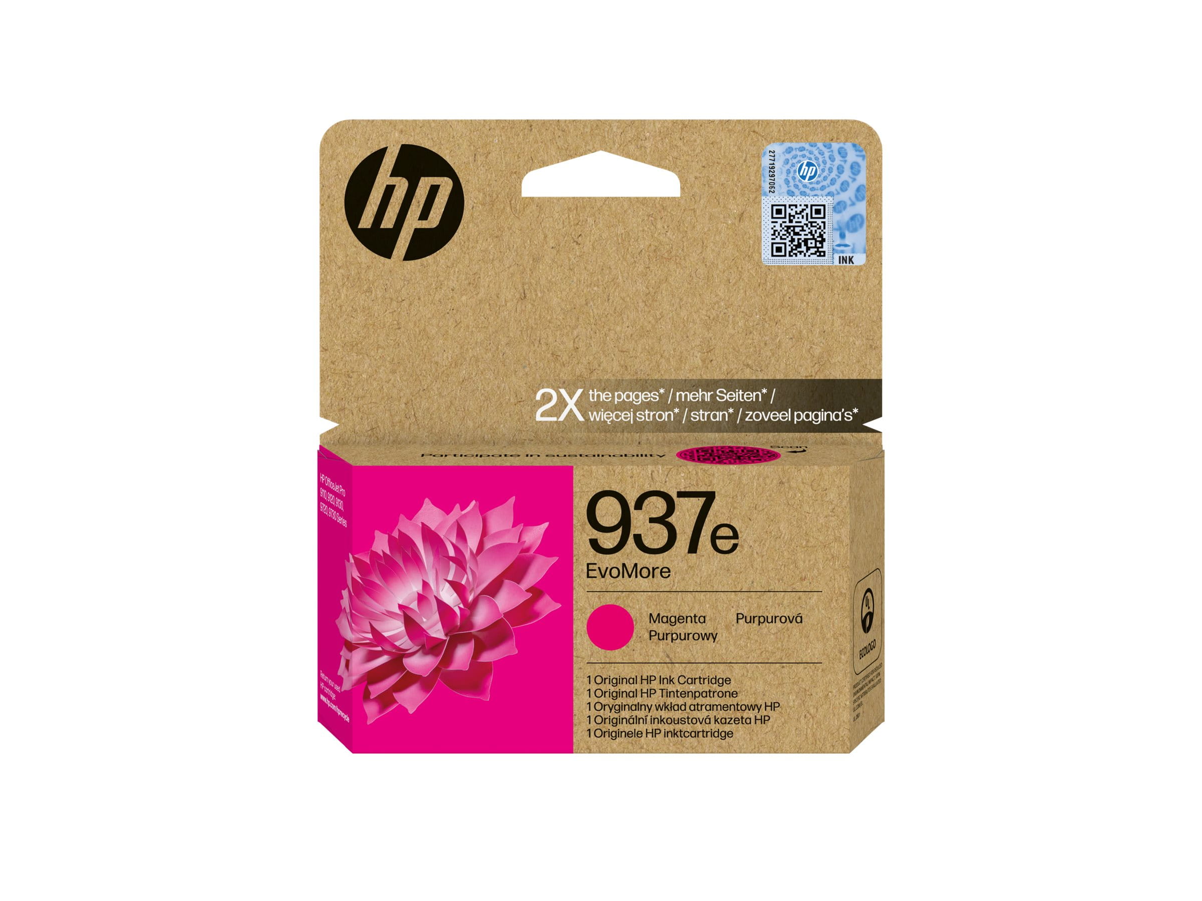HP 937e EvoMore - Magenta - original - Tintenpatrone