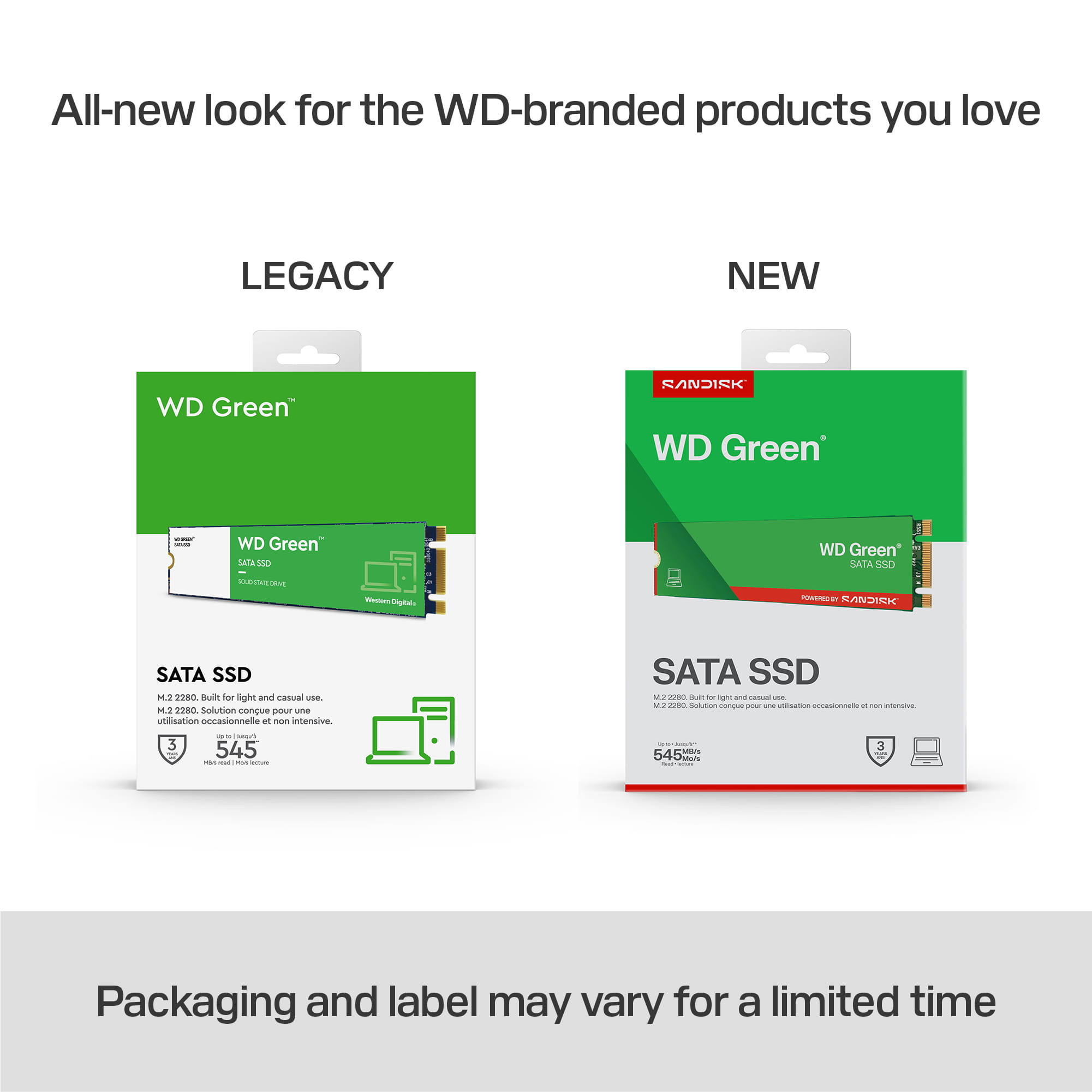 WD Green WDS240G3G0B - SSD - 240 GB - intern