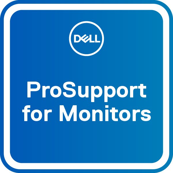 Dell Erweiterung von 3 jahre Basic Advanced Exchange auf 3 jahre ProSupport for monitors