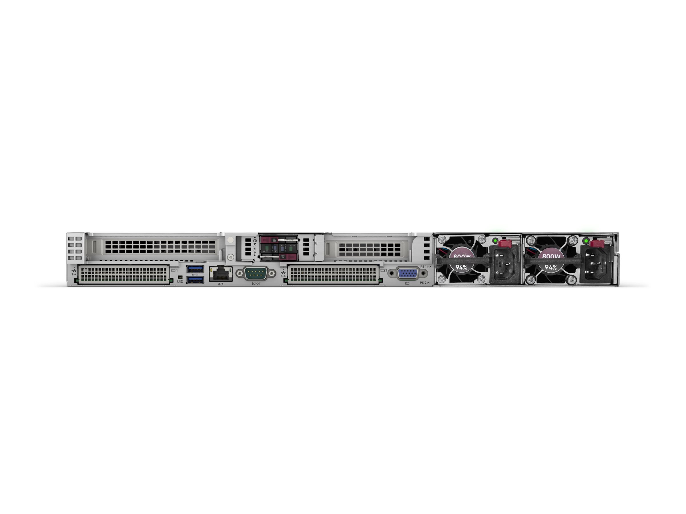 HPE ProLiant DL360 Gen11 Network Choice - 1U - zweiweg - keine CPU - RAM 0 GB - SATA/SAS/PCI Express - Hot-Swap 6.4 cm (2.5")