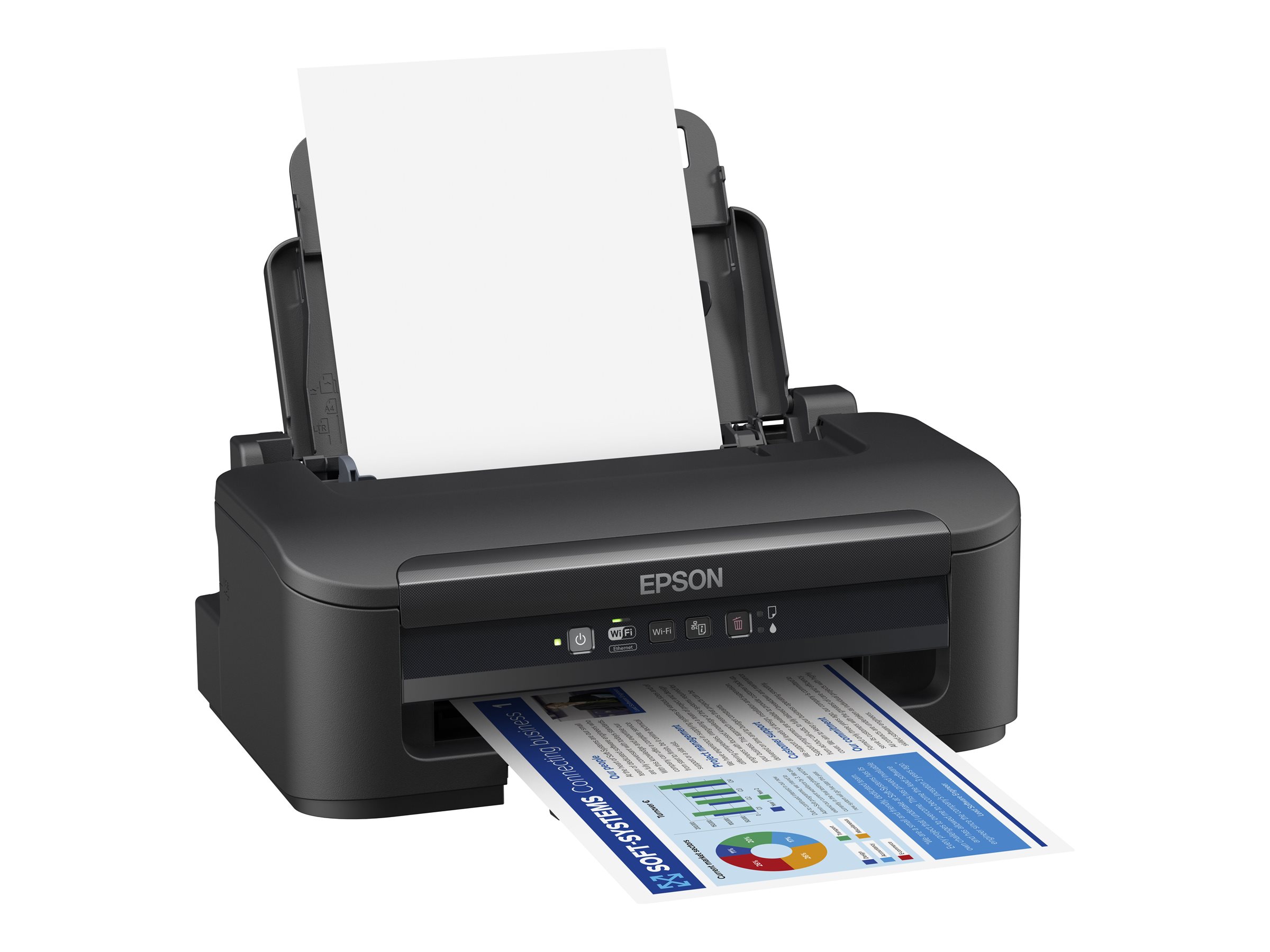 Epson WorkForce WF-2110W - Drucker - Farbe - Tintenstrahl - A4/Legal - 5760 x 1440 dpi - bis zu 9 Seiten/Min. (einfarbig)/