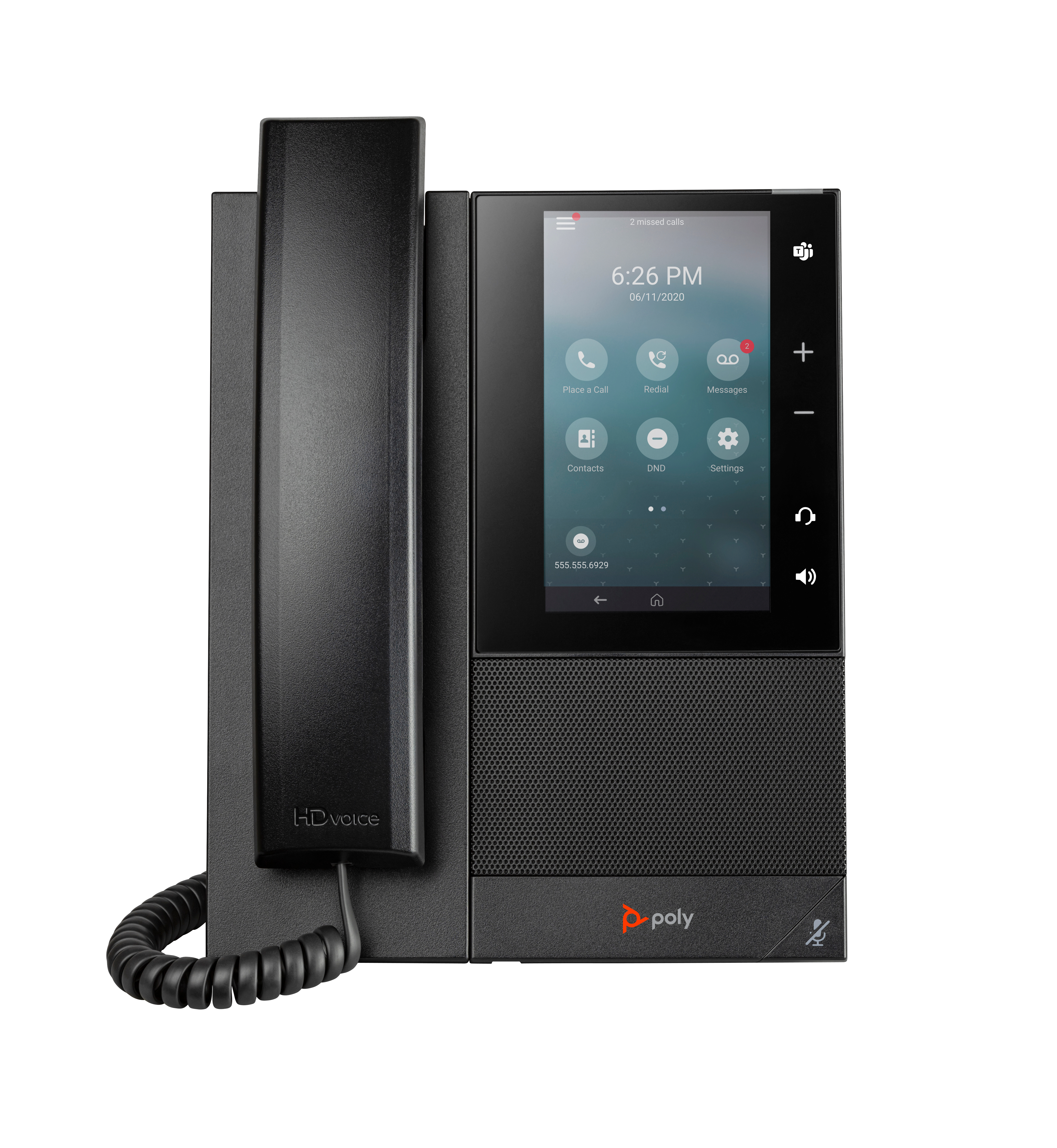 HP Poly CCX 500 - VoIP-Telefon - SIP, SDP, RTCP