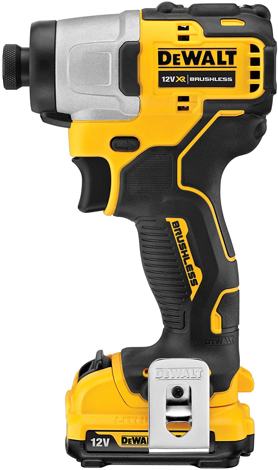 DEWALT DCF801D2-QW, Schlagschrauber, Pistolengriff, 163 Nm, 435 mm, 350 mm, 120 mm