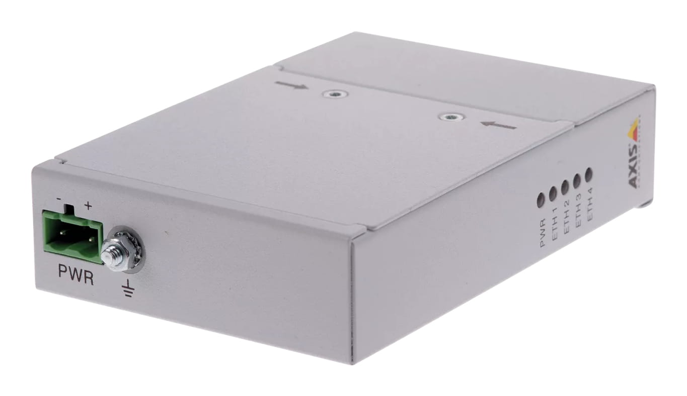 Axis T8604 Media Converter Switch - Medienkonverter - 1GbE - 10Base-T, 100Base-TX, 1000Base-X, 100Base-X - 2 Anschlüsse - RJ-45 / SFP (mini-GBIC)