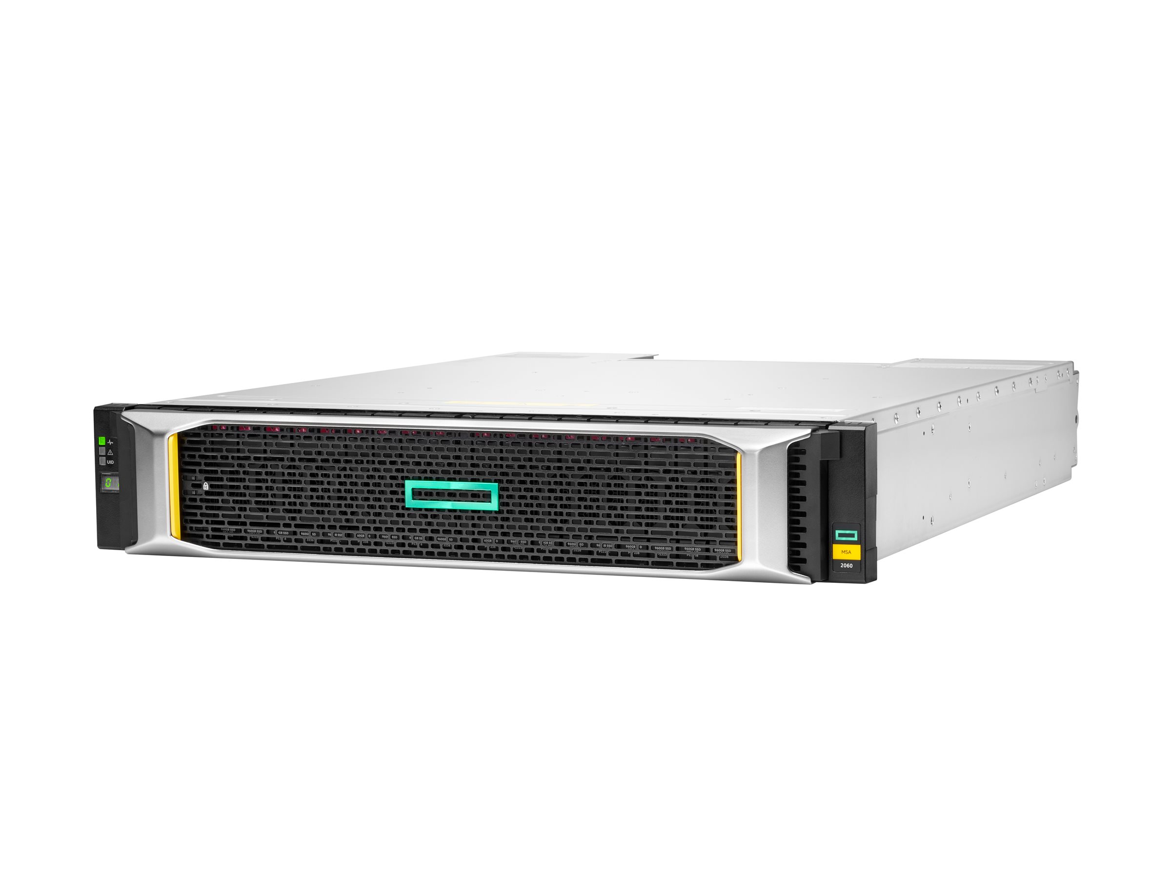 HPE Modular Smart Array 2060 12Gb SAS SFF Storage - 6th Generation - Festplatten-Array - 86.4 TB - 24 Schächte (SAS-3)
