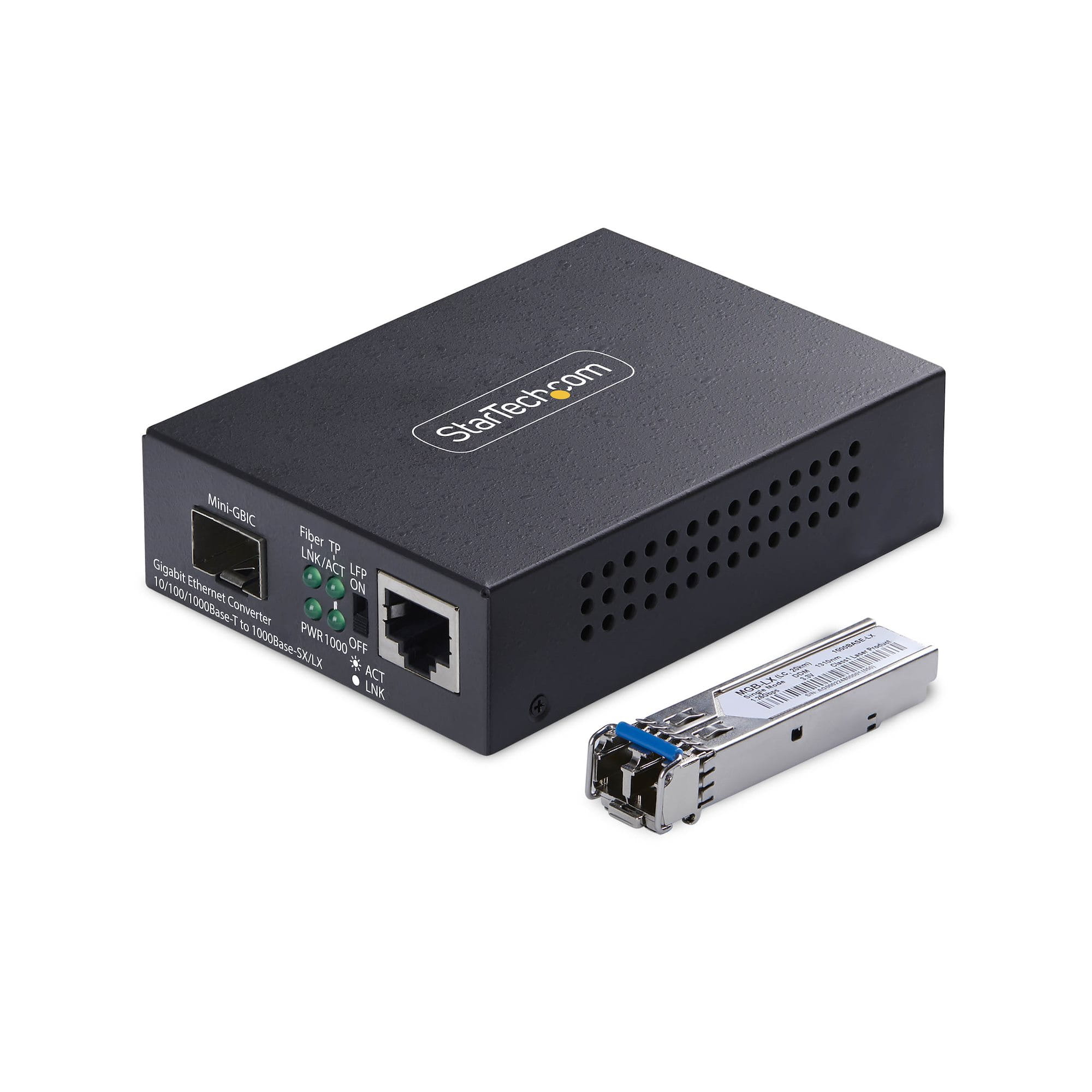 StarTech.com MCM1110SMLC40, 2000 Mbit/s, 10Base-T, 100Base-TX, 1000Base-T, 1000Base-LX, IEEE 802.3, IEEE 802.3ab, IEEE 802.3u, IEEE 802.3z, Schnelles Ethernet, Gigabit Ethernet, 10,100,1000 Mbit/s