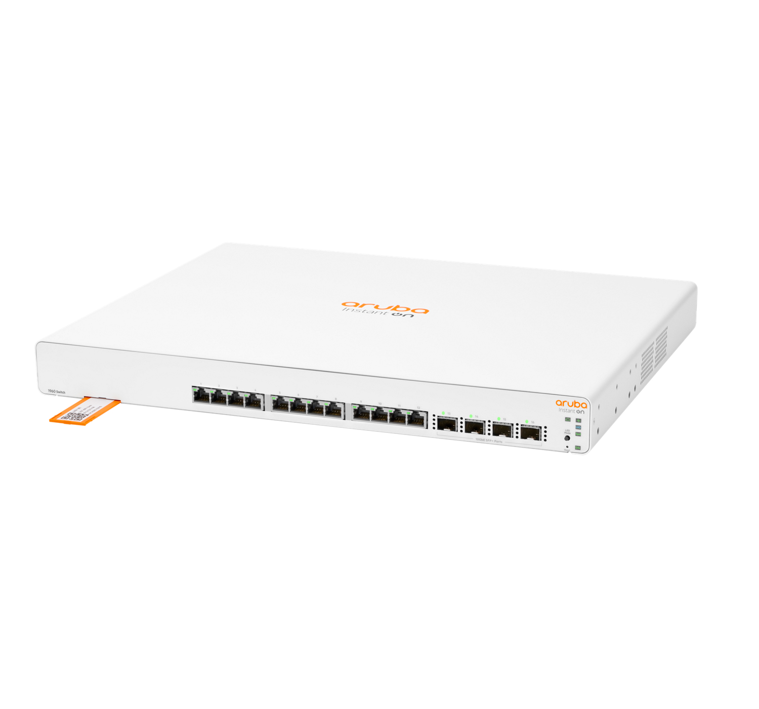 HPE Networking Instant On 1960 12XGT 4SFP+ Switch - managed