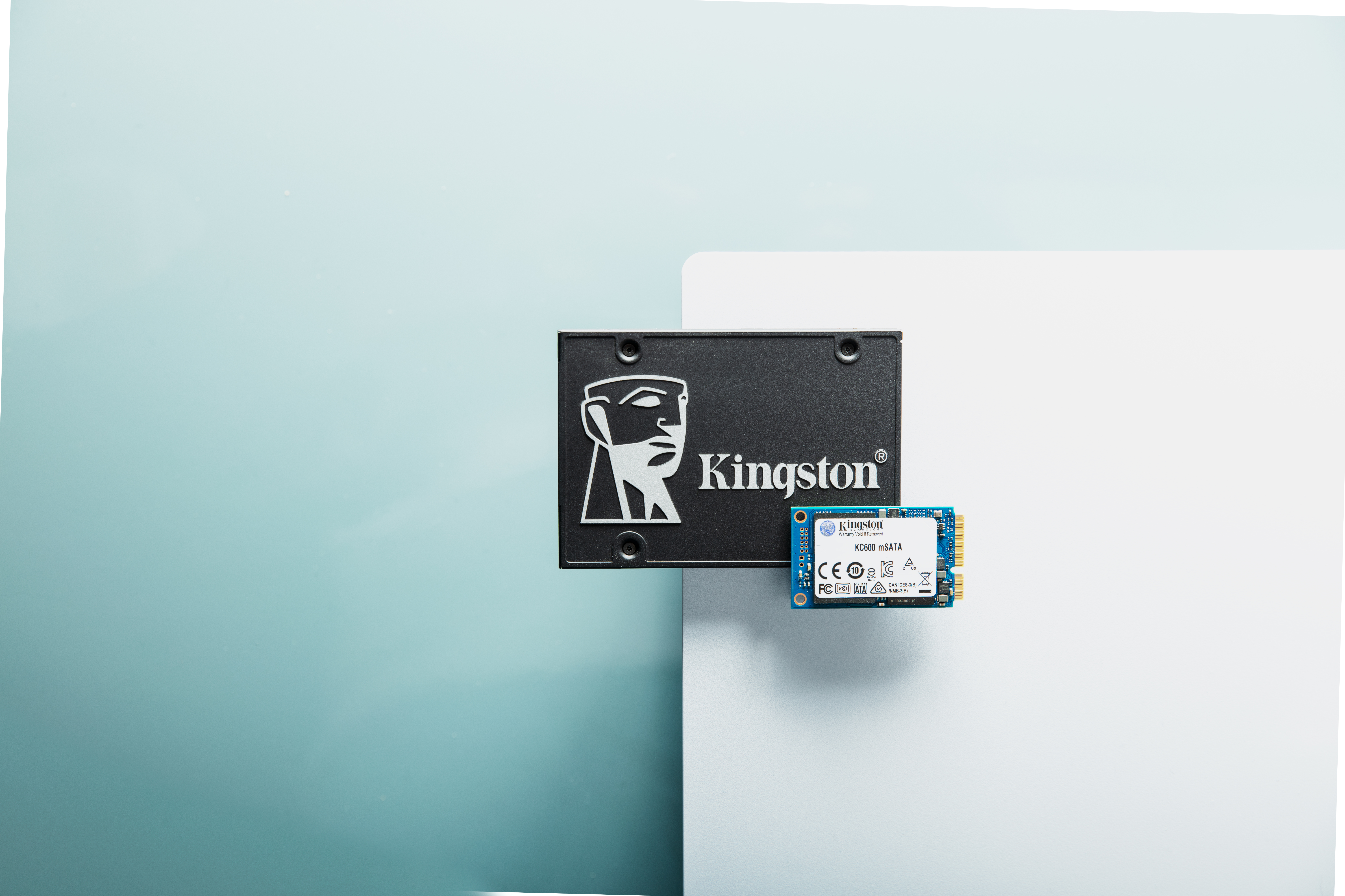 Kingston KC600 - SSD - verschlüsselt - 256 GB - intern - 2.5" (6.4 cm)