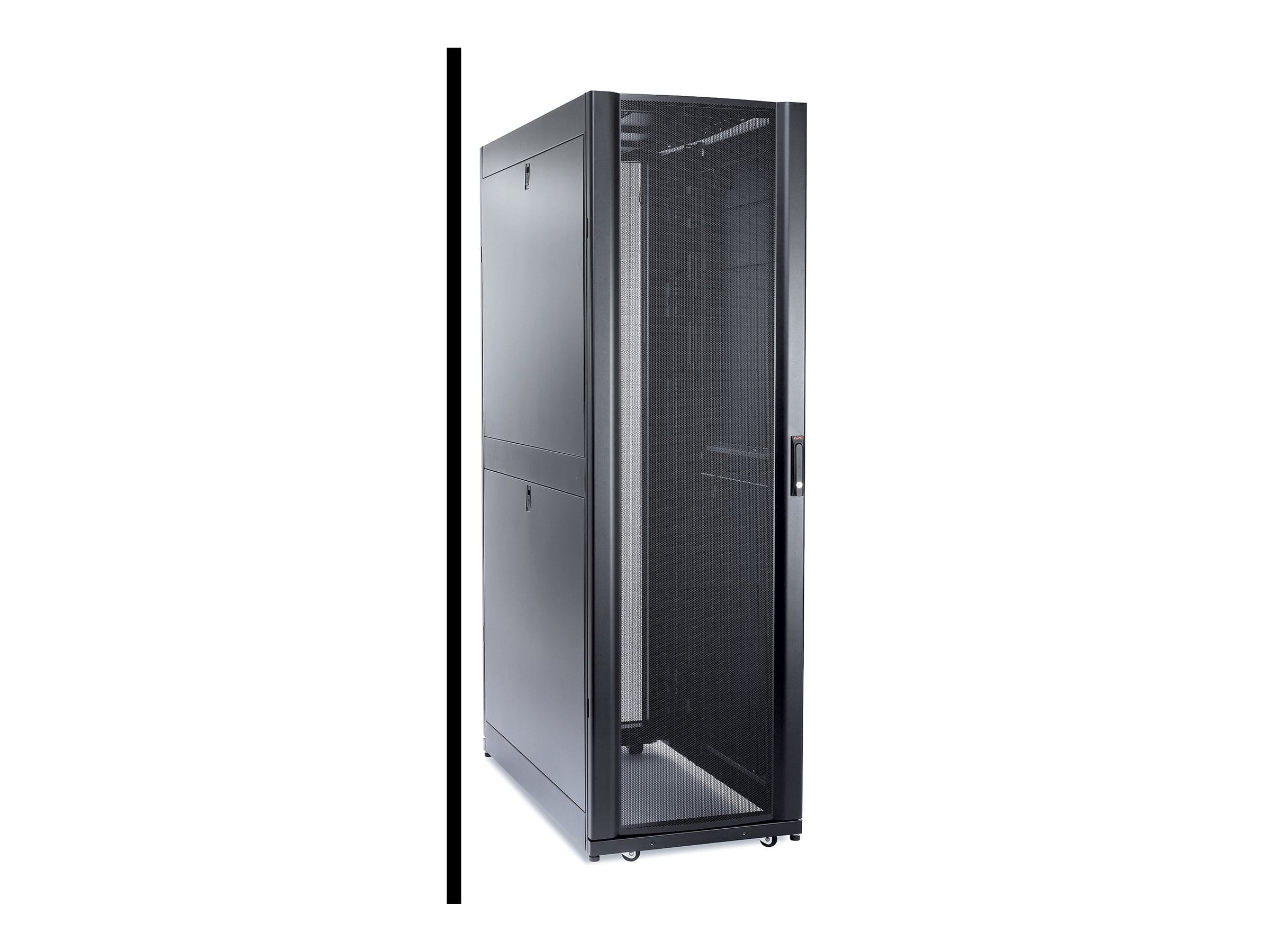 APC NetShelter SX Enclosure with Roof and Sides - Schrank - Schwarz - 42HE - 48.3 cm (19")