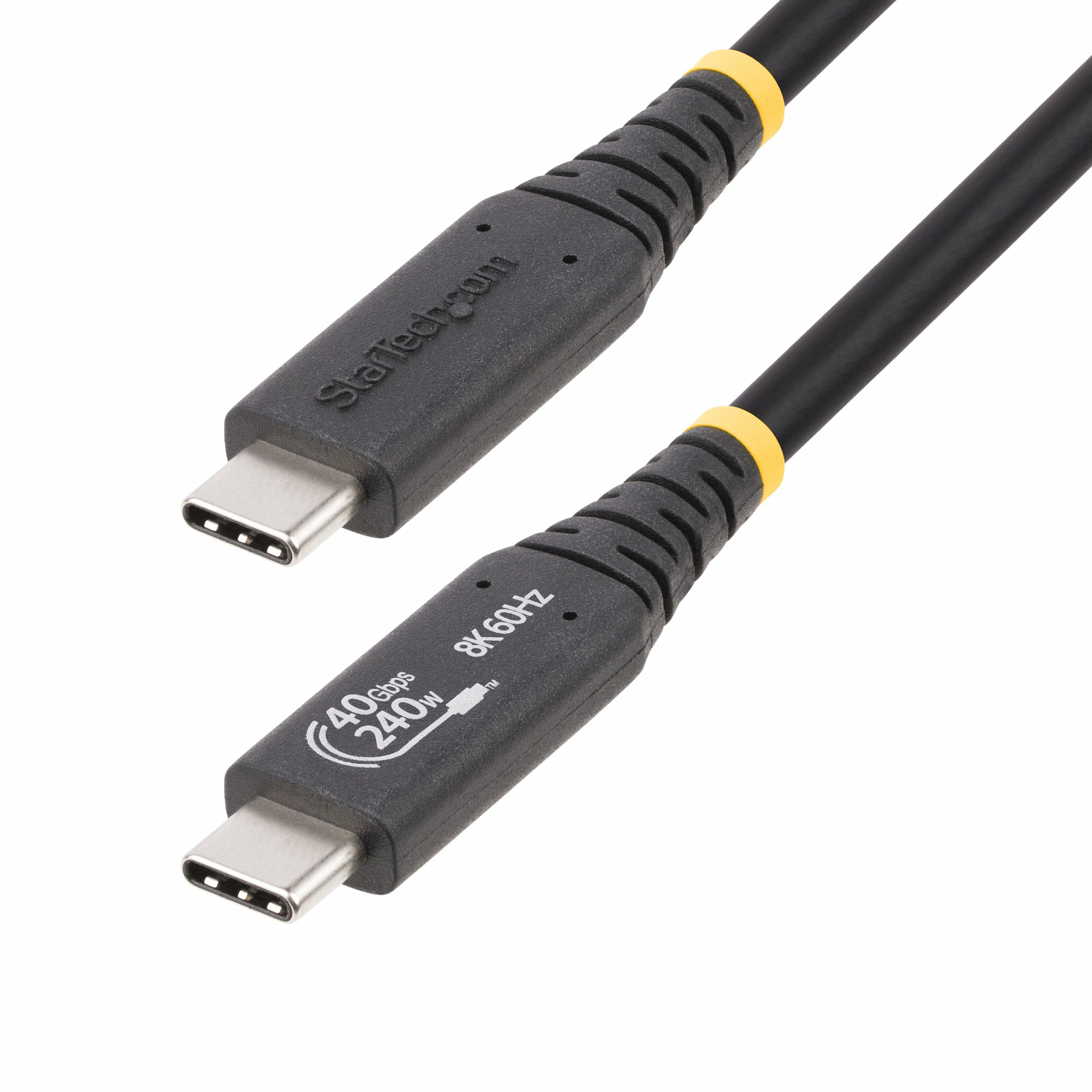 StarTech.com 1m USB4 Kabel, USB-IF Zertifiziertes USB-C Kabel, 40Gbps, 8K - USB-Kabel - USB-C (M)