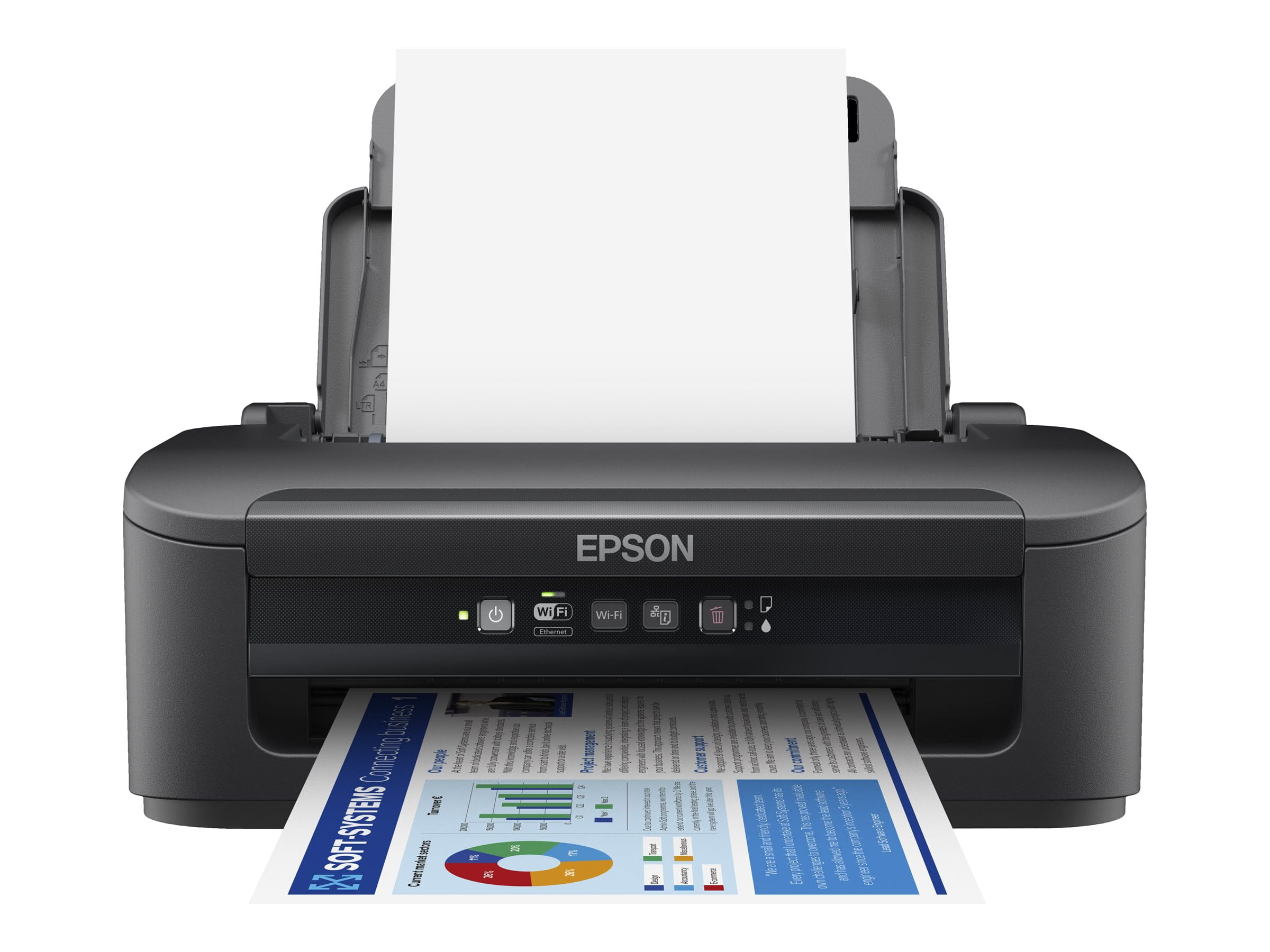 Epson WorkForce WF-2110W - Drucker - Farbe - Tintenstrahl - A4/Legal - 5760 x 1440 dpi - bis zu 9 Seiten/Min. (einfarbig)/