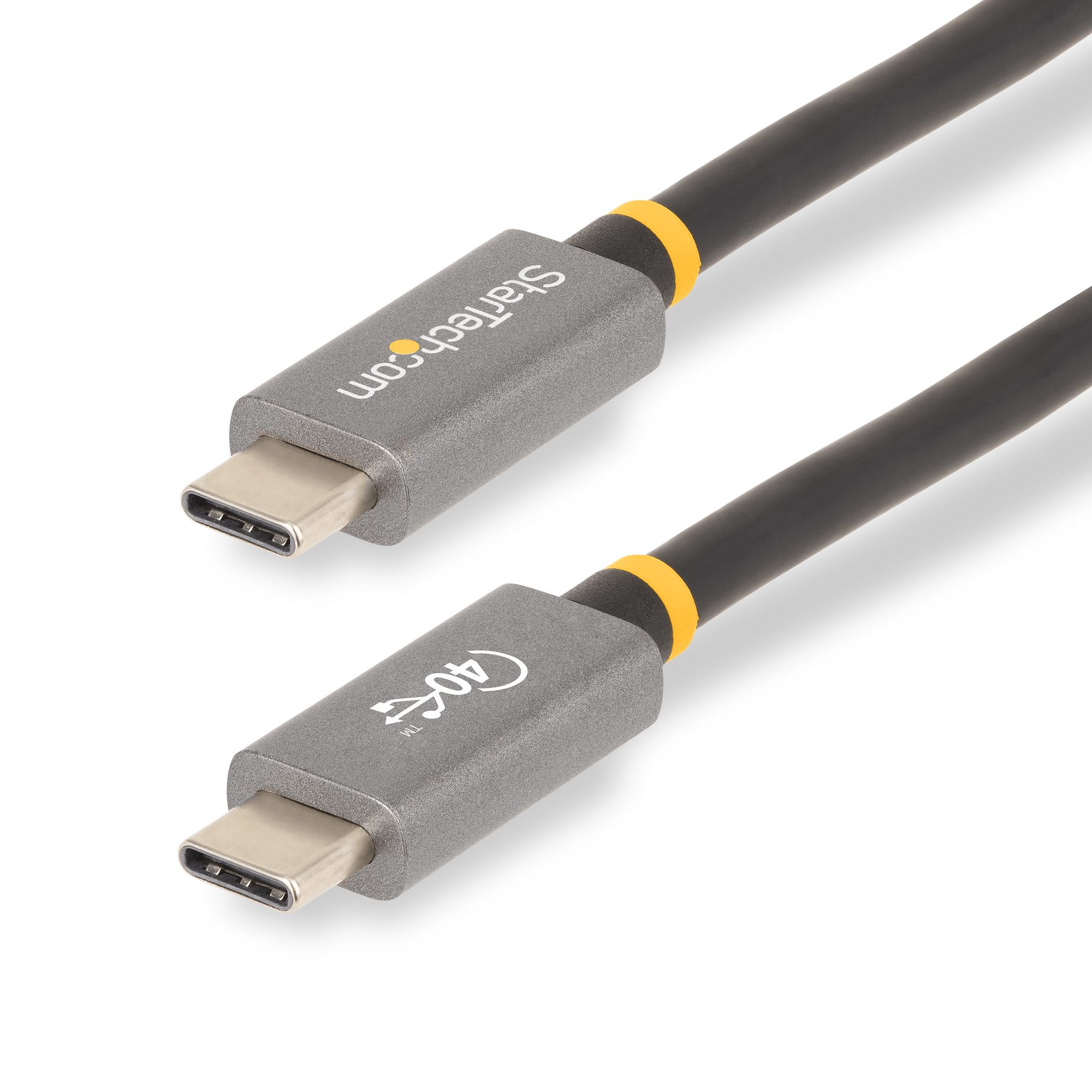 StarTech.com 1 m USB4 Kabel, USB-IF zertifiziertes USB C Kabel, 40Gbit/s - USB-Kabel - USB-C (M)