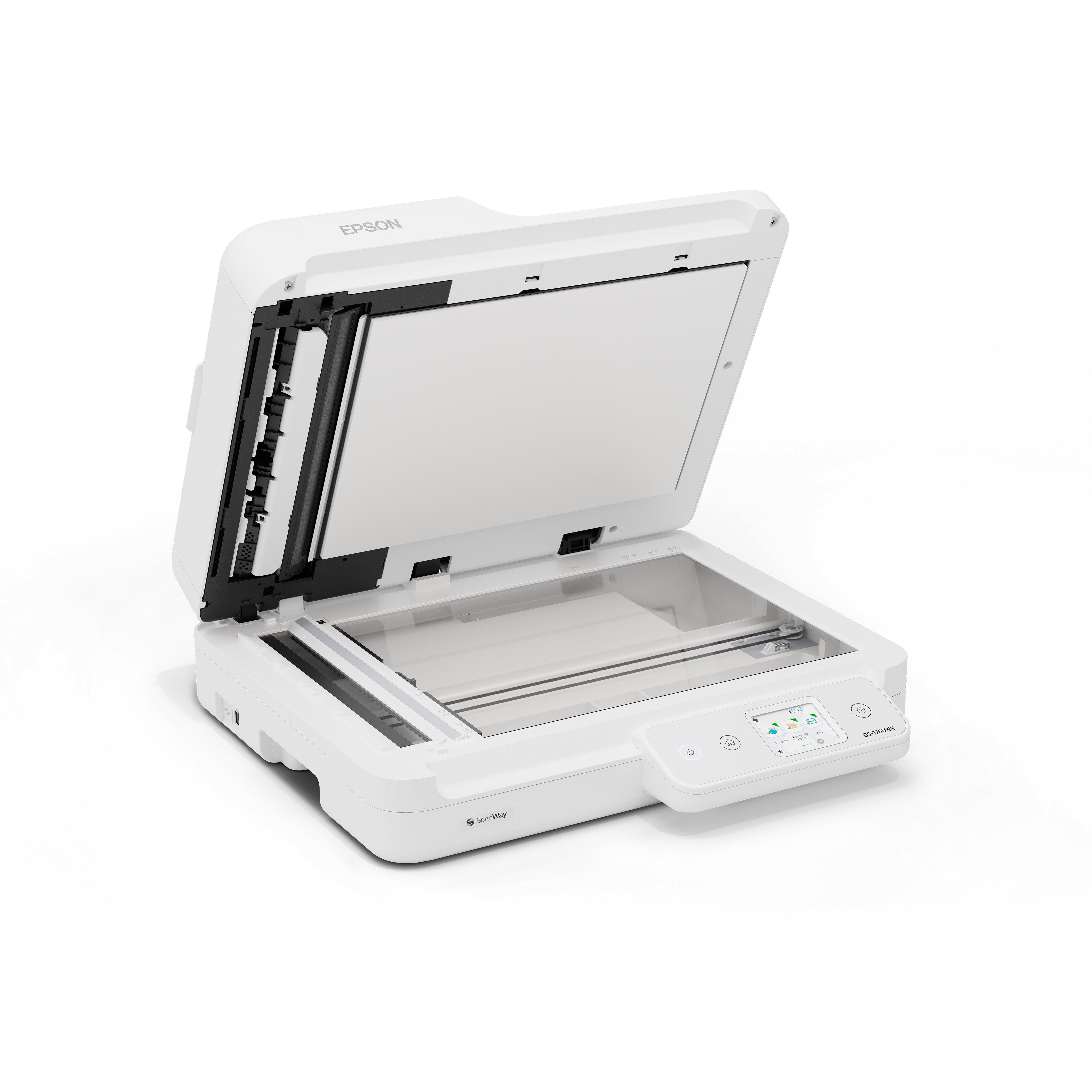Epson WorkForce DS-1760WN - Dokumentenscanner - Duplex - 215.9 x 5588 mm - 1200 dpi x 1200 dpi - bis zu 30 Seiten/Min. (einfarbig)