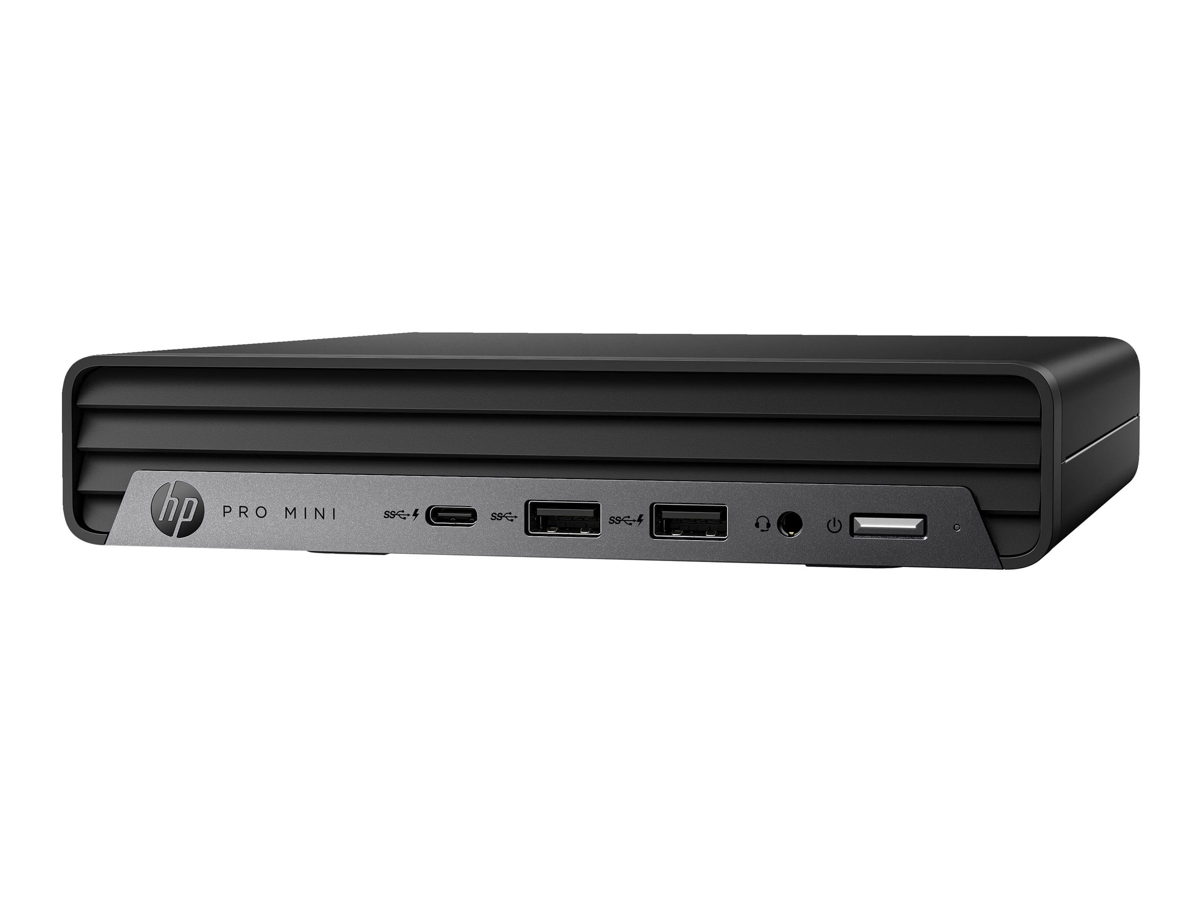 HP Pro 400 G9 - Mini - Core i7 12700T / 1.4 GHz - RAM 16 GB - SSD 512 GB - NVMe - UHD Graphics 770 - 1GbE, Wi-Fi 6E, Bluetooth Dual-Mode - WLAN: 802.11a/b/g/n/ac/ax (Wi-Fi 6E)