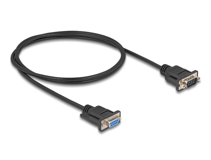 Delock Kabel seriell - DB-9 (M) zu DB-9 (W)