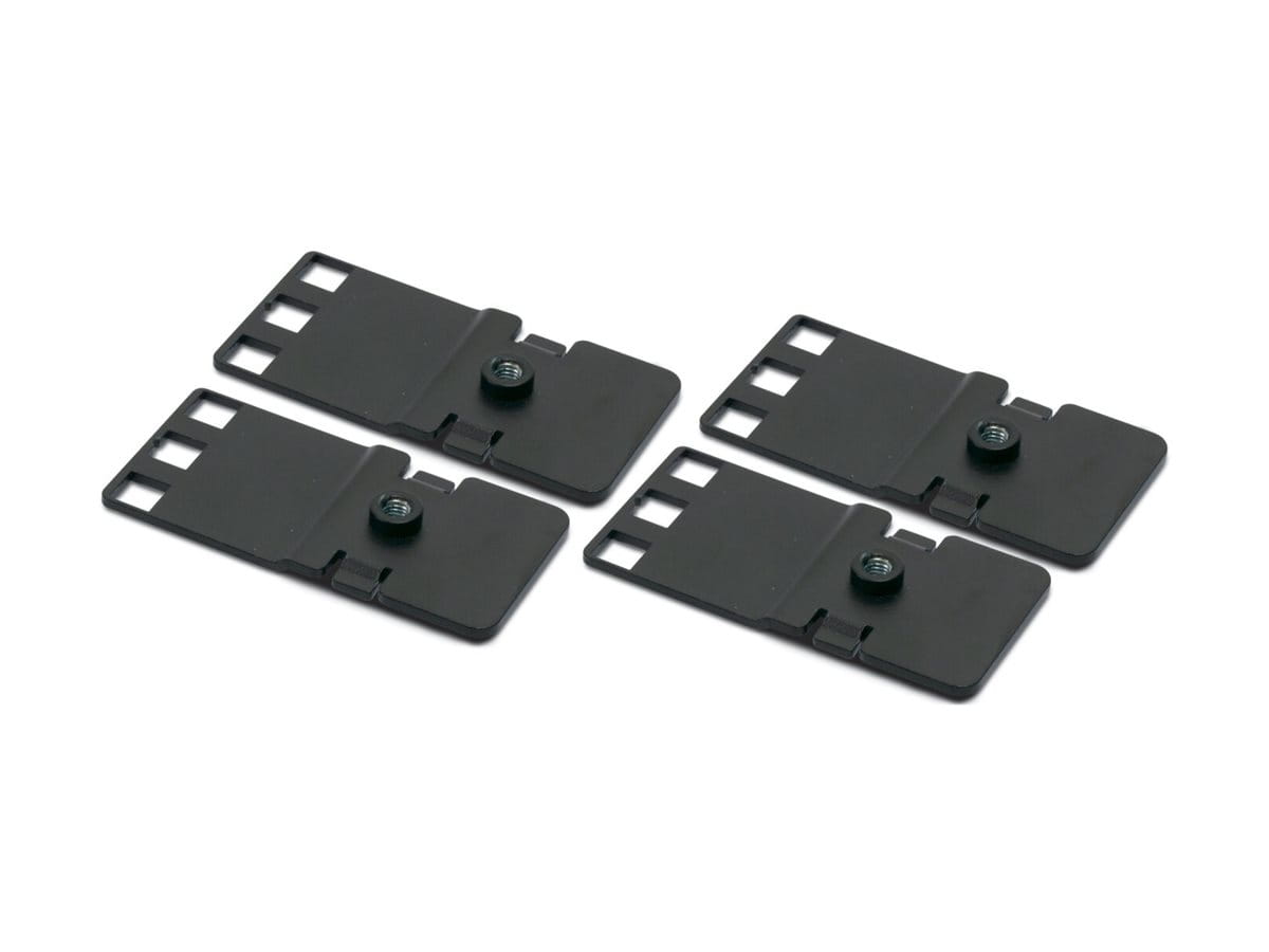 APC Rack Bracket - Schwarz - 1U - 48.3/58.4 cm (19"/23")