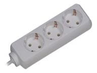 Bachmann SELLY, 1,5 m, Kunststoff, Weiß, Kunststoff, 3 AC-Ausgänge, 3600 W