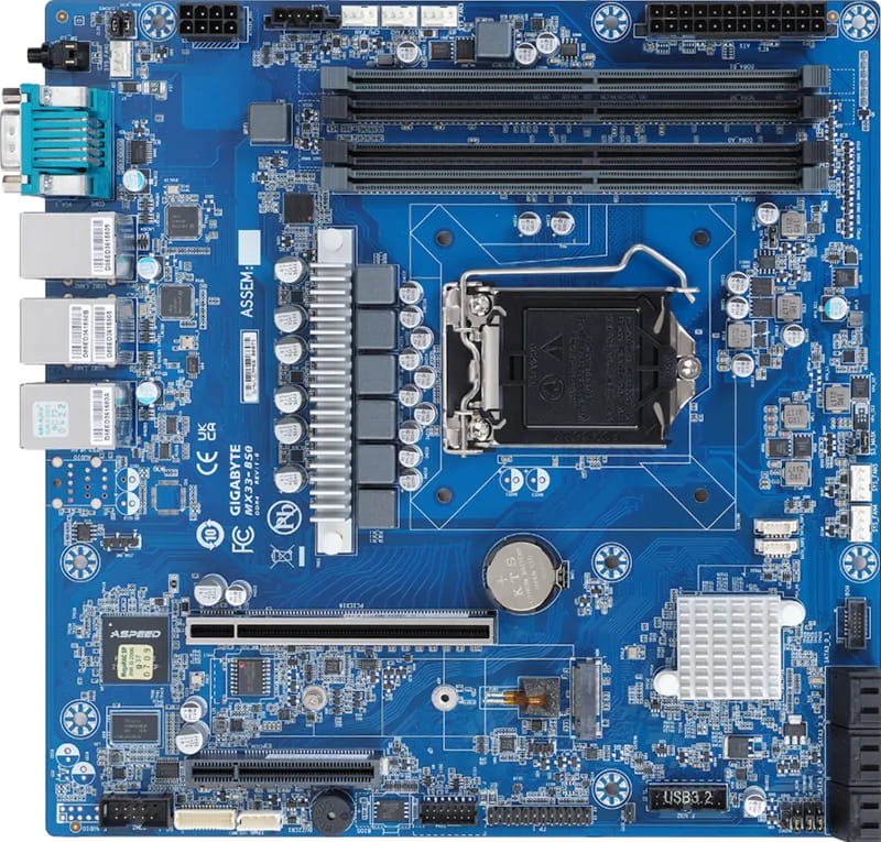 Gigabyte MX33-BS0 - 1.X - Motherboard - micro