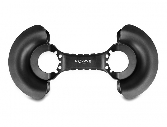 Delock Kabelspule - 375 x 170 mm - Schwarz