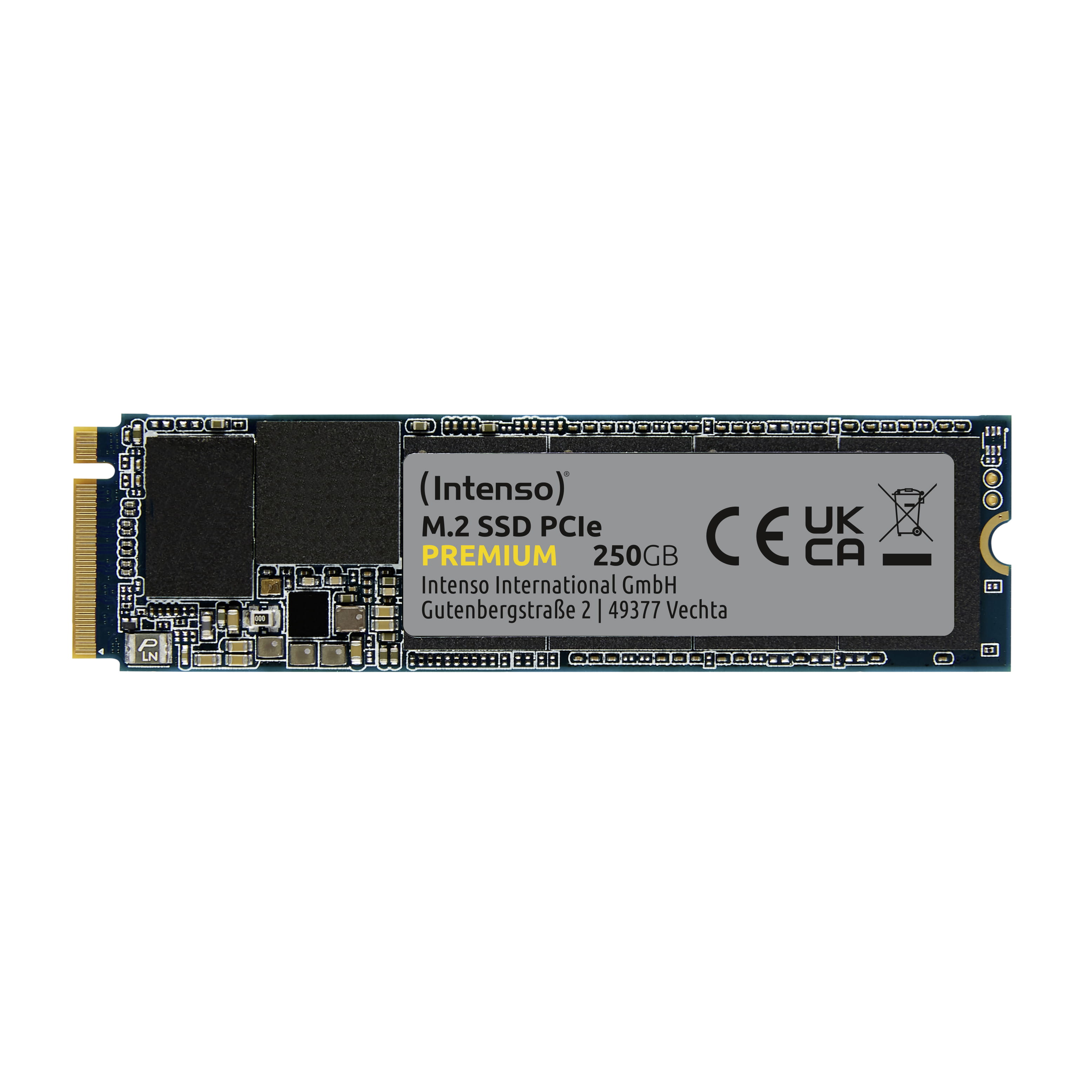 Intenso Premium - SSD - 500 GB - intern - M.2 2280 - PCIe 3.0 x4 (NVMe)