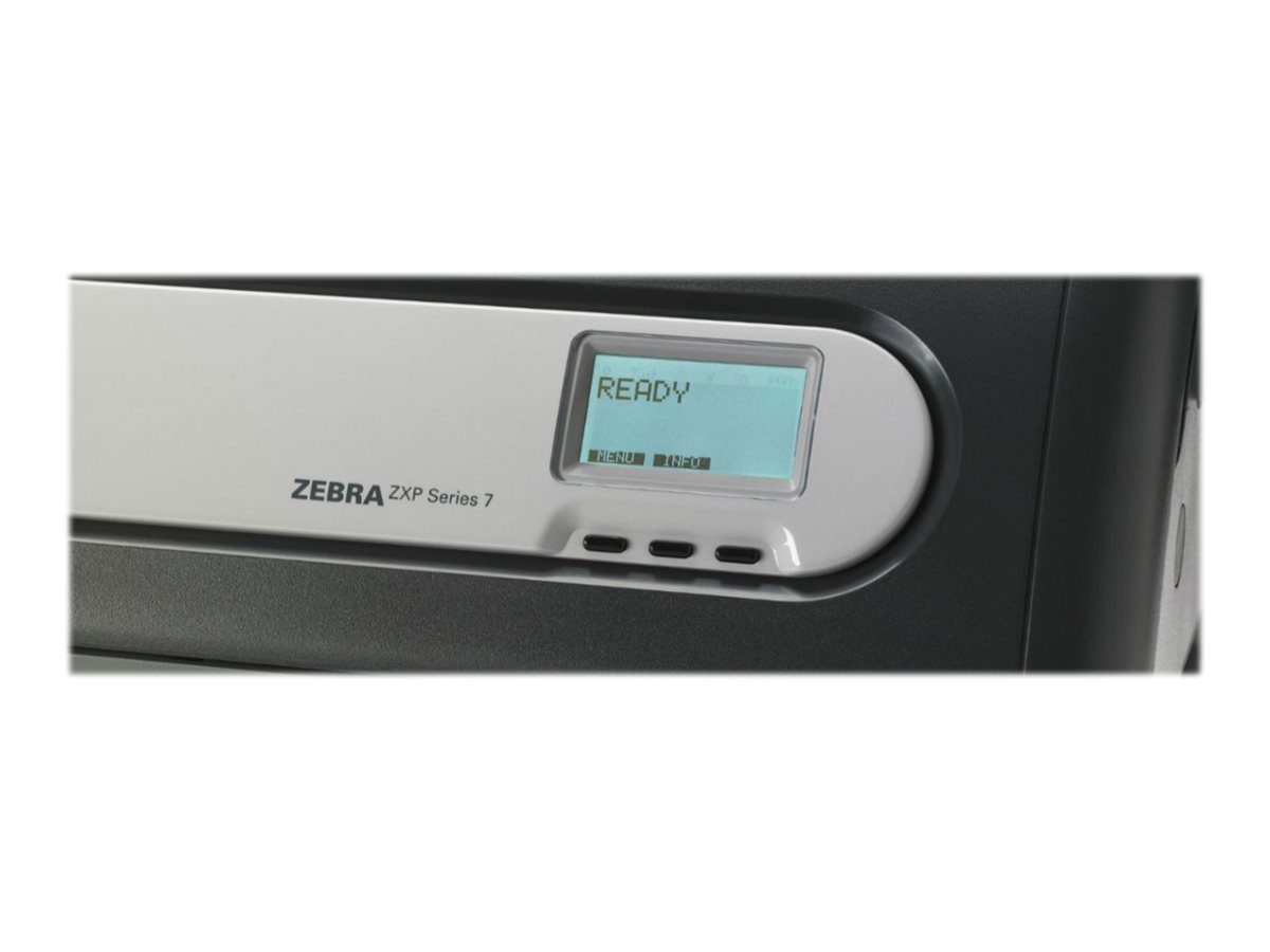 Zebra ZXP Series 7 - Plastikkartendrucker - Farbe - Duplex - Thermosublimation/thermische Übertragung - CR-80 Card (85.6 x 54 mm)