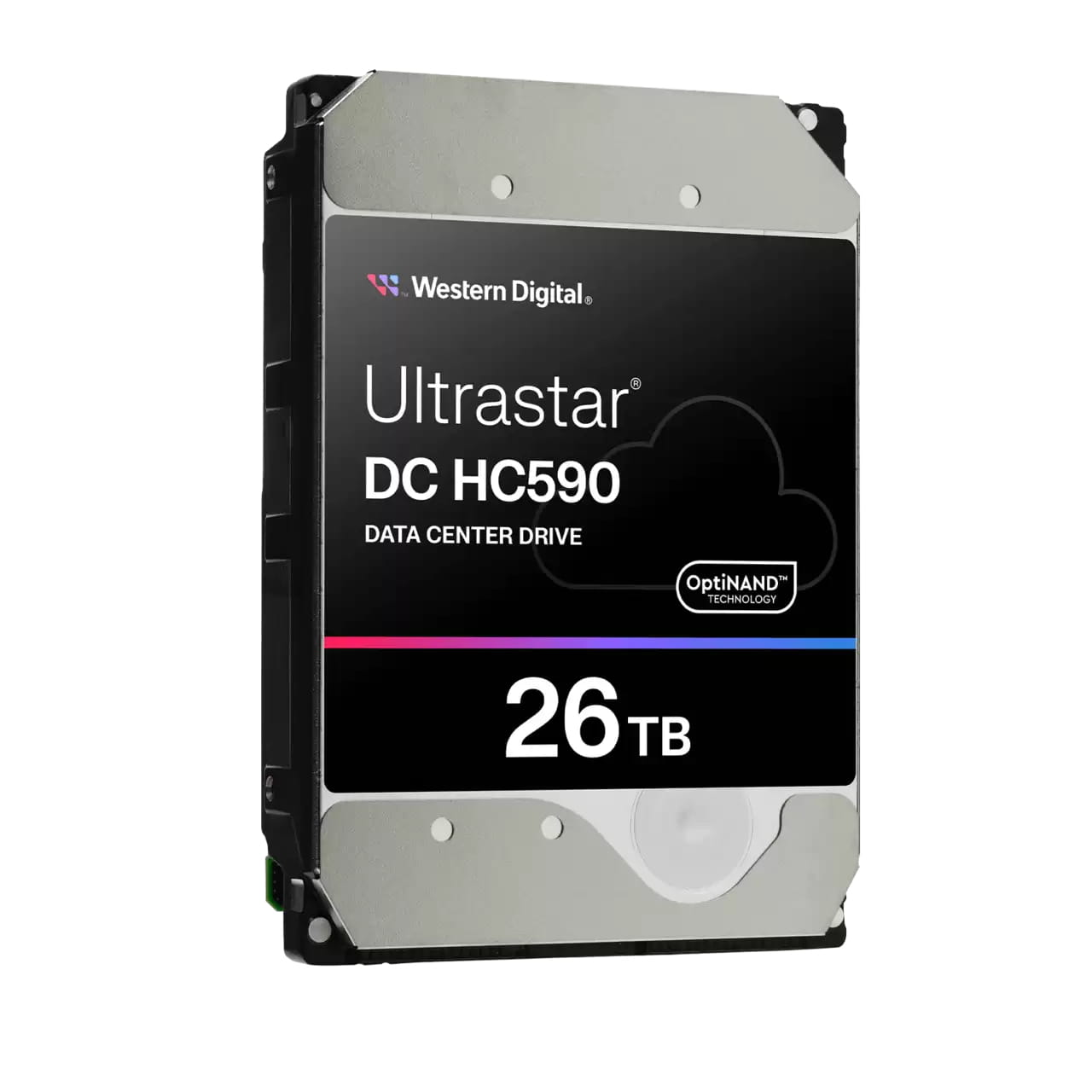 WD Ultrastar DC HC590 0F65642 - Festplatte - Datencenter - verschlüsselt - 24 TB - intern - 3.5" (8.9 cm)