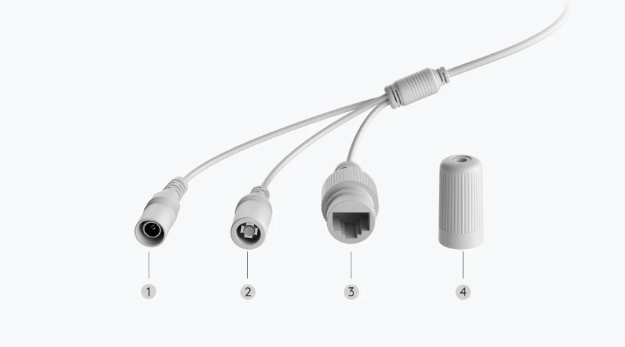 Reolink P344, IP-Sicherheitskamera, Innen & Außen, Kabelgebunden, Google Assistant, 700 lm, 6500 K