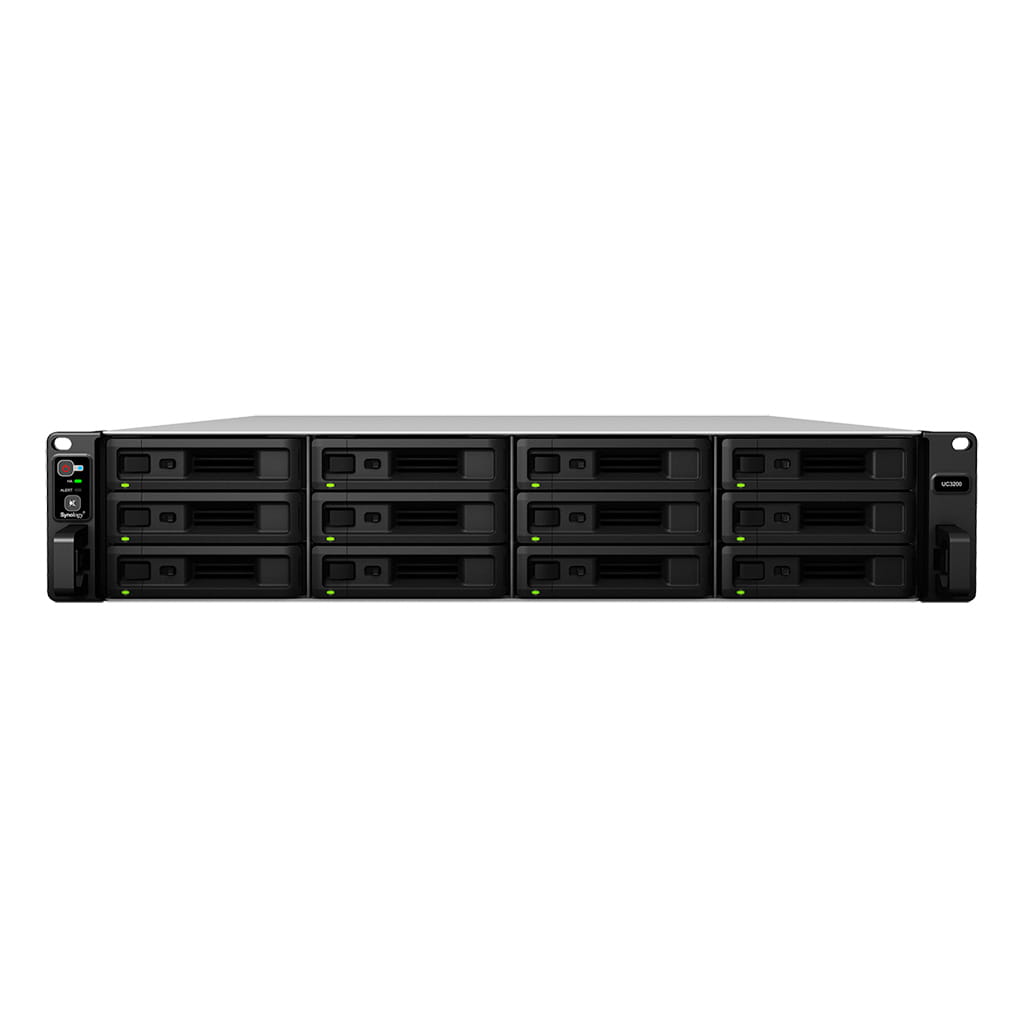 Synology Unified Controller UC3200 - Festplatten-Array - 12 Schächte (SAS)