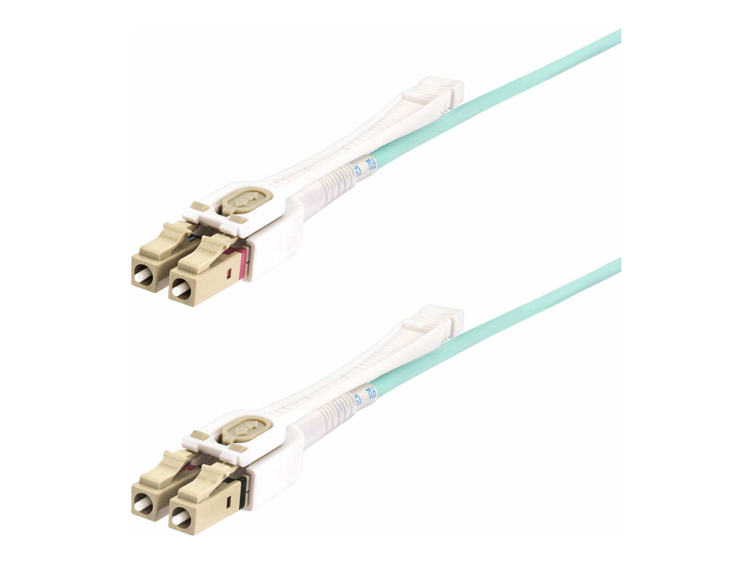 StarTech.com 8m LC/LC-UPC OM4 Multimode Glasfaser Patchkabel, Push-Pull - Patch-Kabel - LC/UPC Multi-Modus (M)