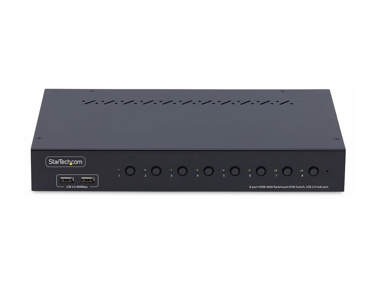 StarTech.com 8-Port HDMI KVM Switch w/1U Rack