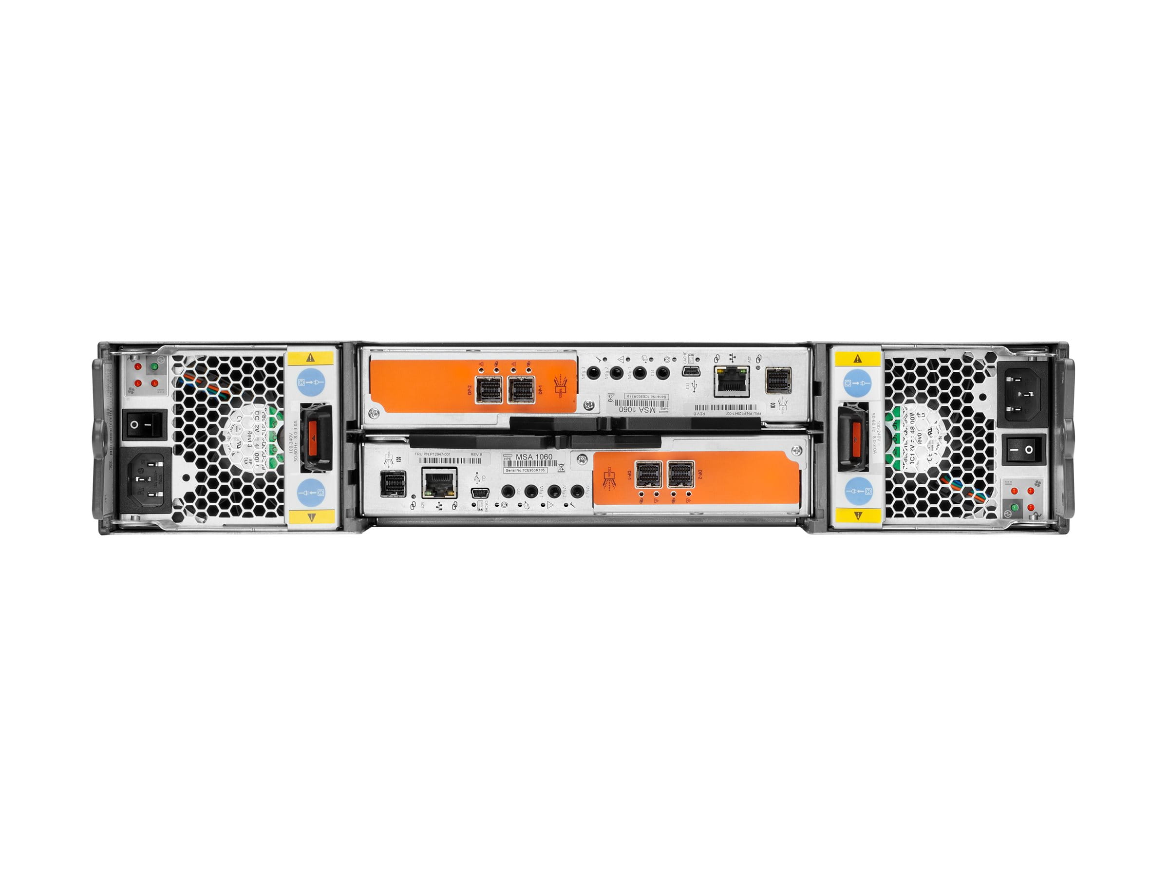 HPE Modular Smart Array 1060 SFF 2x12Gb SAS 2-port Controller Storage Array - Solid-State-/Festplattenarray - 0 TB - 24 Schächte (SAS-3)