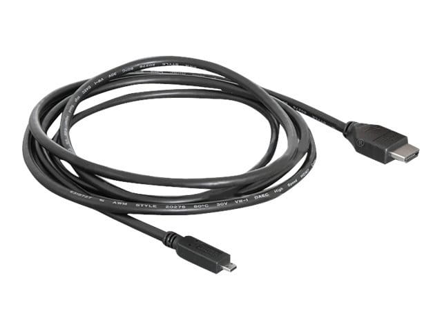 Delock HDMI-Kabel mit Ethernet - HDMI männlich