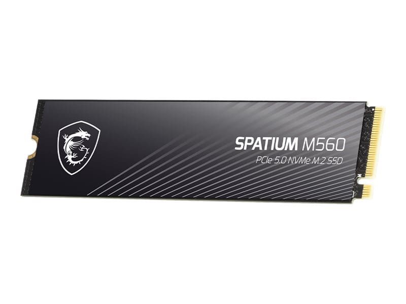 MSI SPATIUM M560 - SSD - 1 TB - intern - M.2 2280 - PCI Express 5.0 x4 (NVMe)