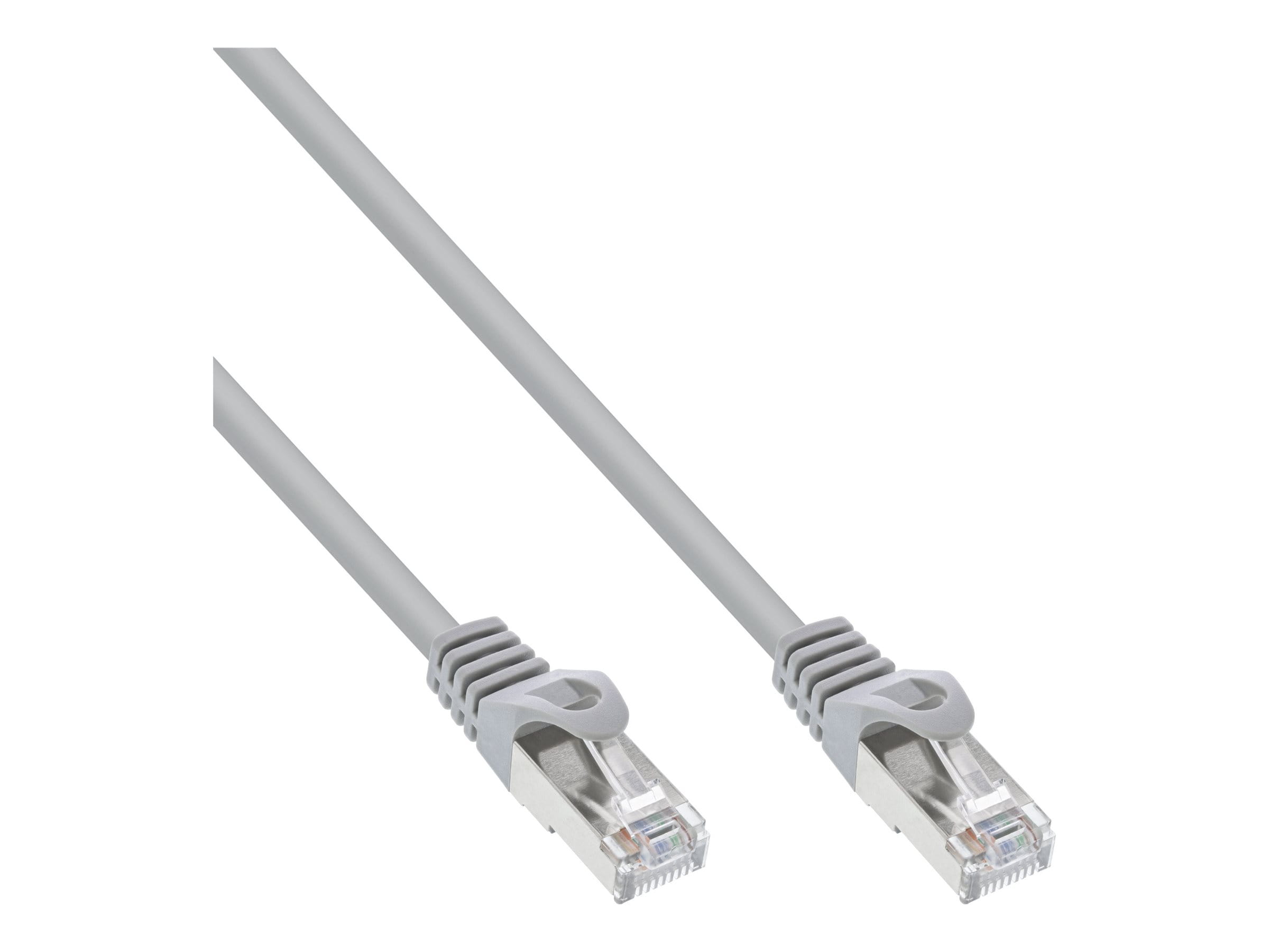 InLine Patchkabel - SF/UTP - Cat.5e - grau - 7,5m