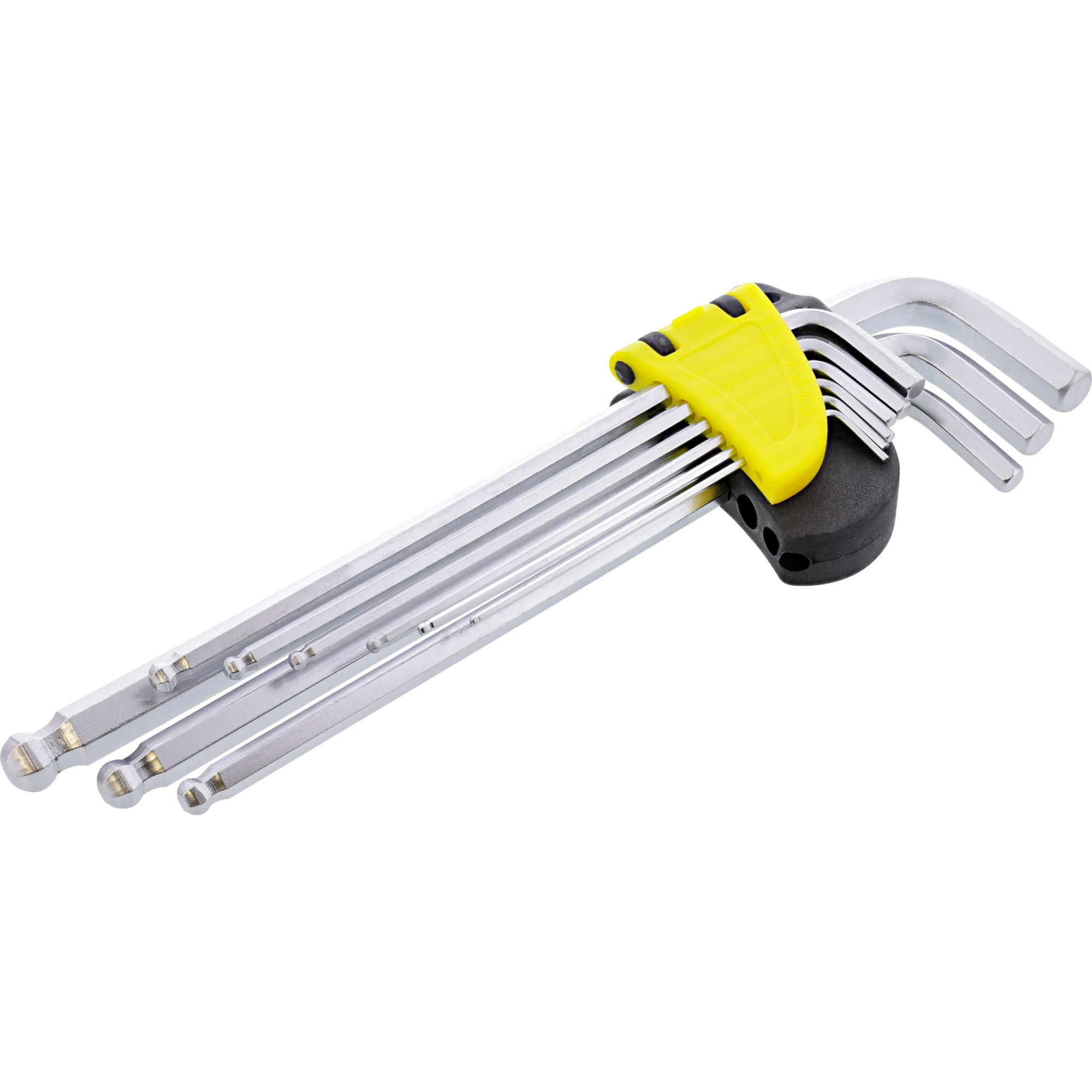 InLine Sechskant Schlüssel-Set - lang - 9-teilig