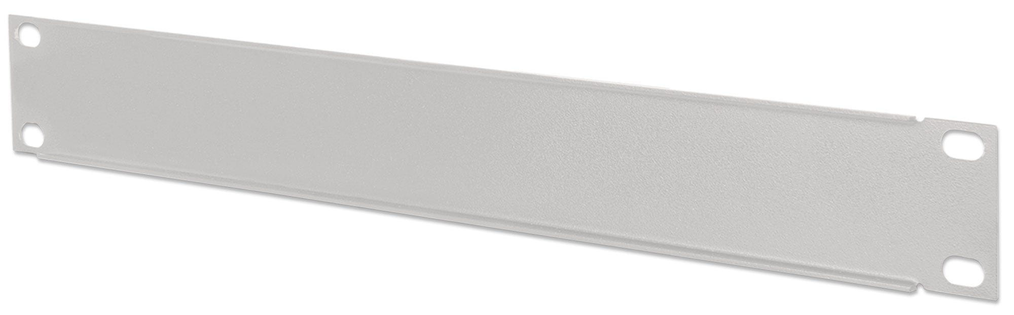 Intellinet 10" Blindabdeckung, 1 HE, verdeckt ungenutzte Bereiche in 10"-Schränken, Metall, grau - Blindabdeckung - Rack montierbar - Grau, RAL 7035 - 1U - 25.4 cm (10")