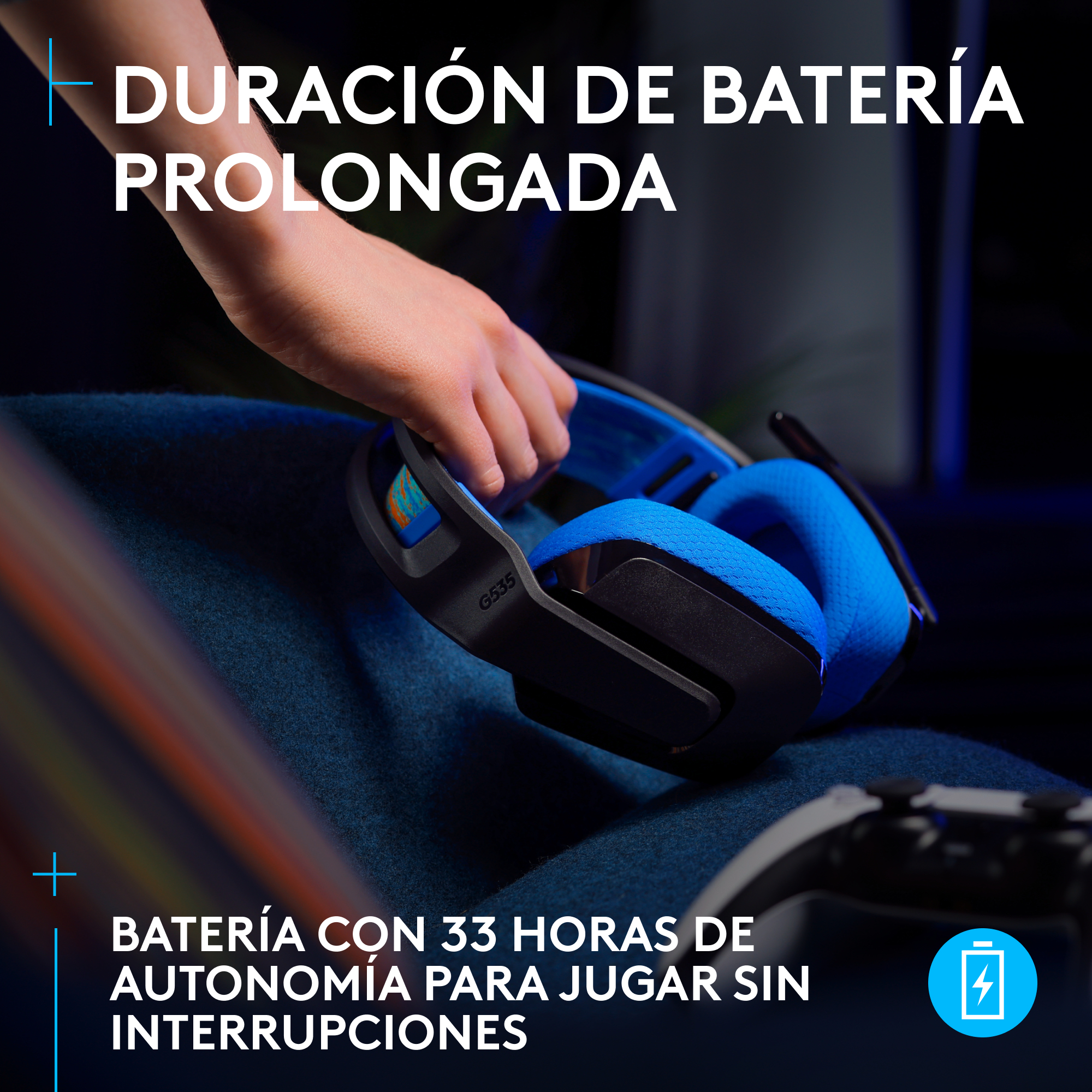 Logitech G G535 - Headset - ohrumschließend